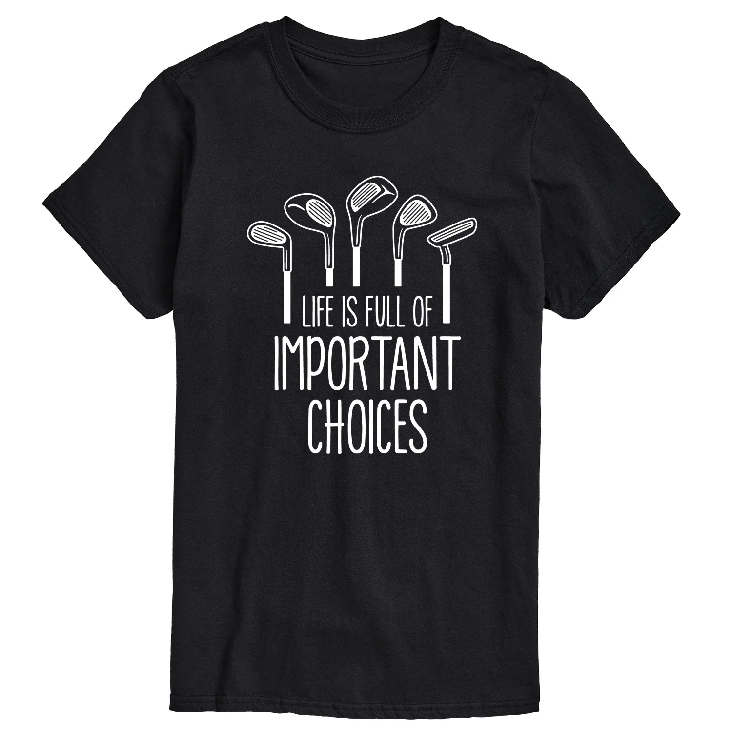 Instant Message - Life Is Full Of Important Choices - Men's Short Sleeve Graphic T-shirt - Image 3