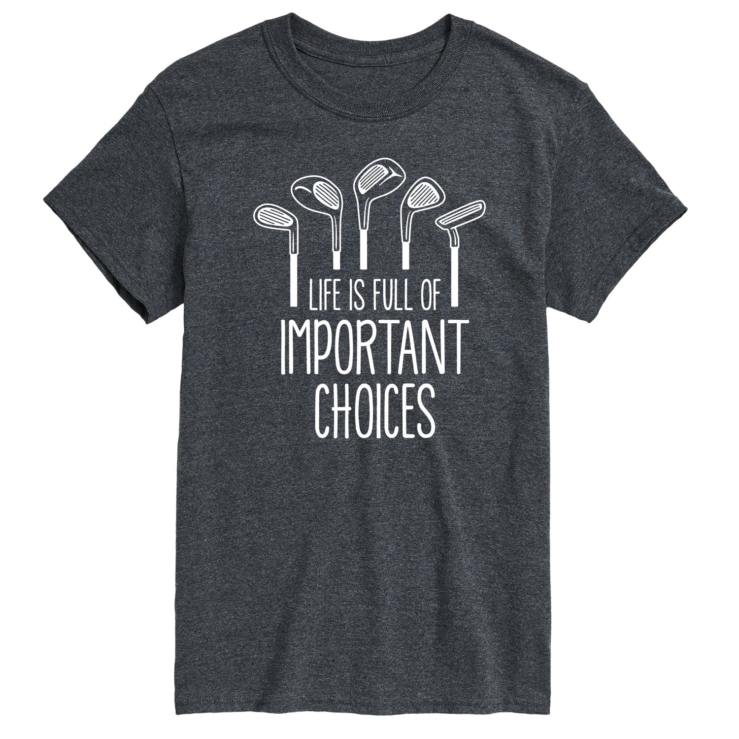 Instant Message - Life Is Full Of Important Choices - Men's Short Sleeve Graphic T-shirt - Image 5