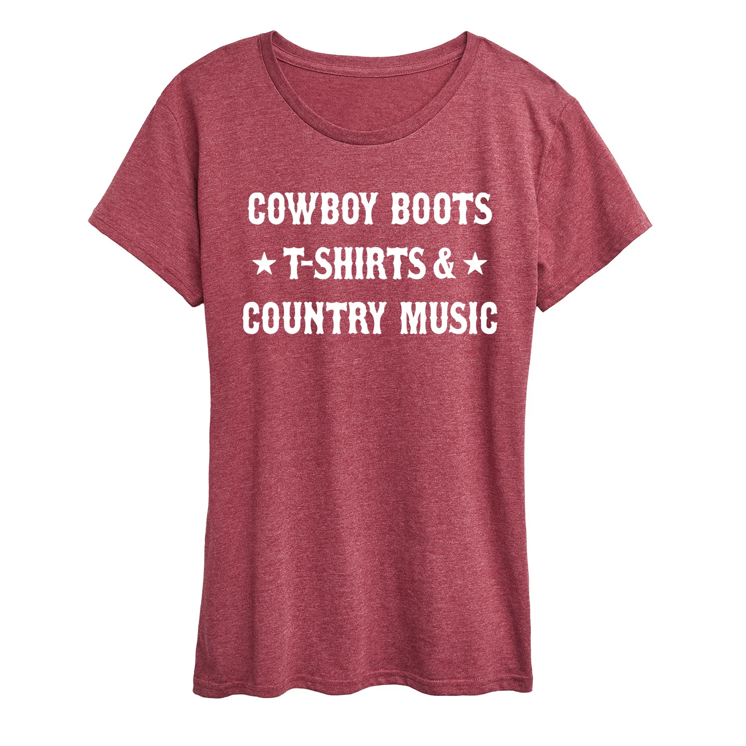 Instant Message - Cowboy Boots - Women's Short Sleeve Graphic T-Shirt - Image 4