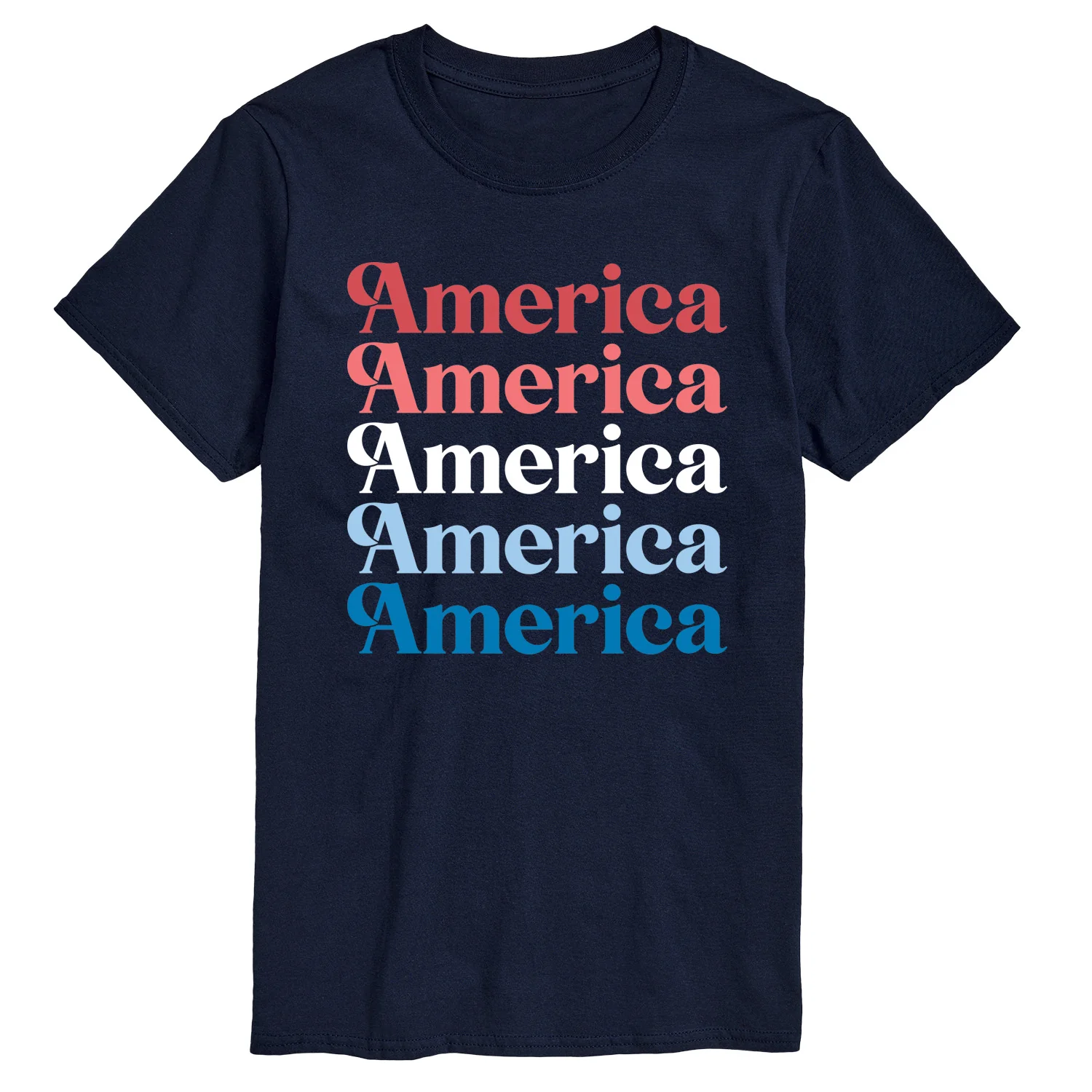 Instant Message - America Repeated - Men's Short Sleeve Graphic T-Shirt
