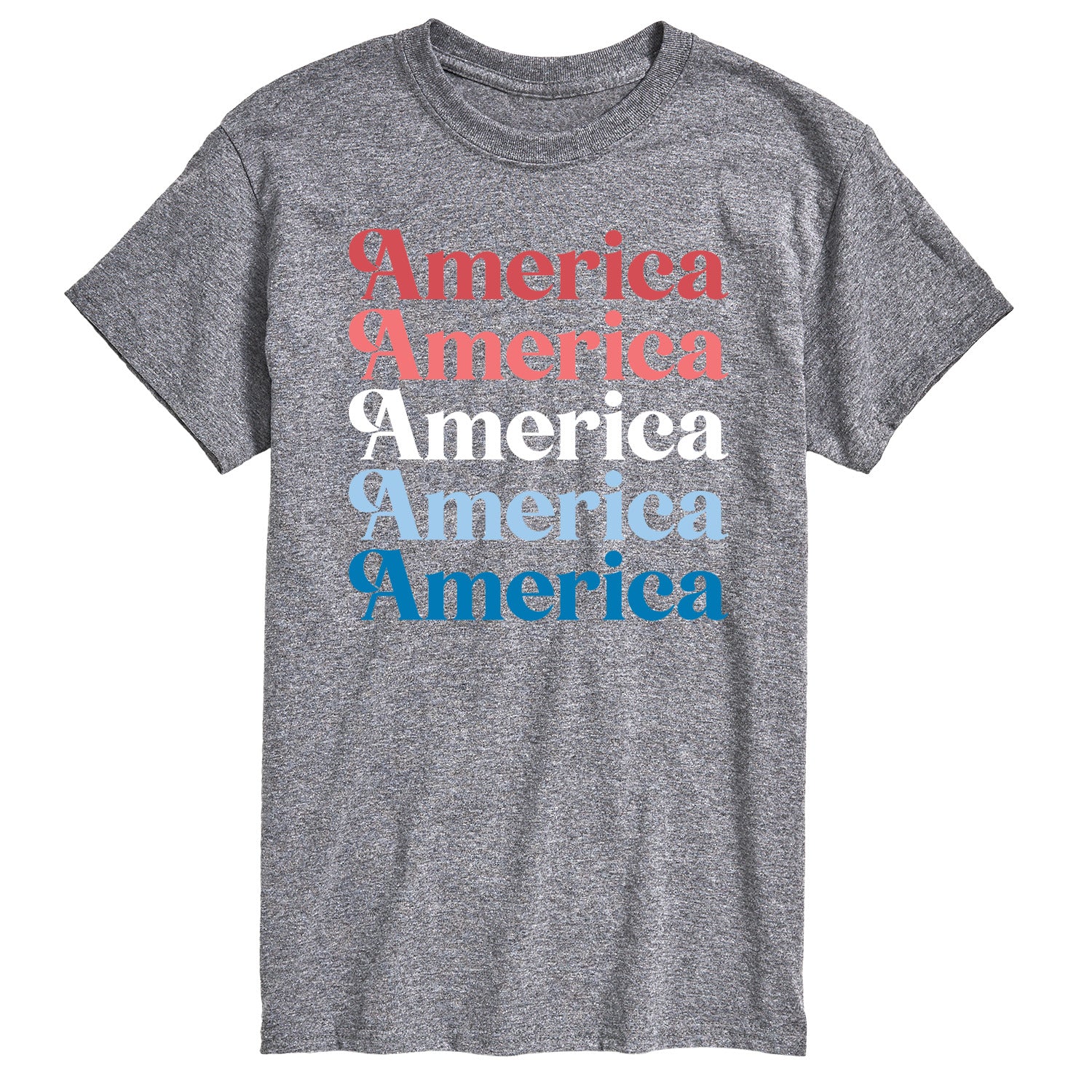 Instant Message - America Repeated - Men's Short Sleeve Graphic T-Shirt - Image 2