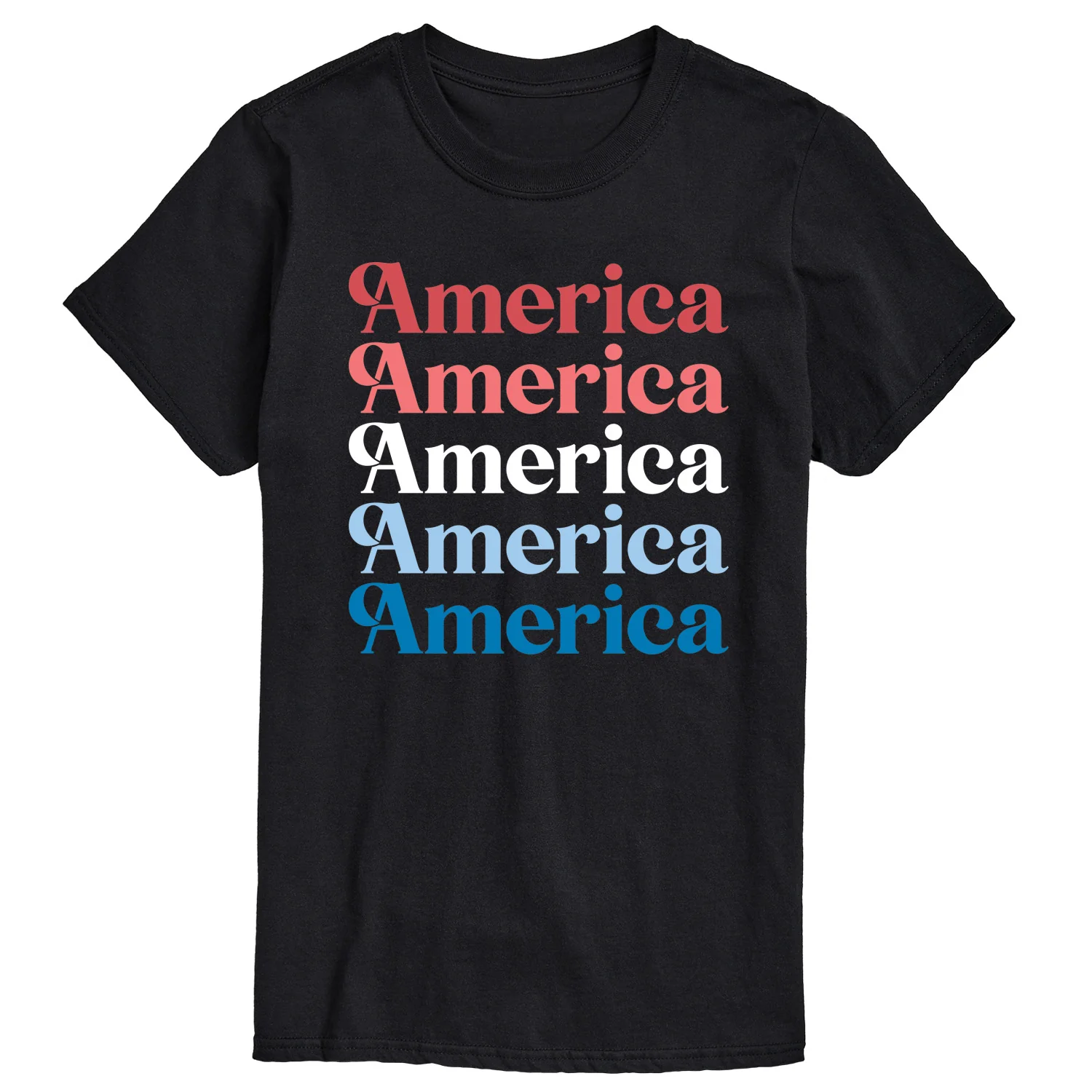 Instant Message - America Repeated - Men's Short Sleeve Graphic T-Shirt - Image 3