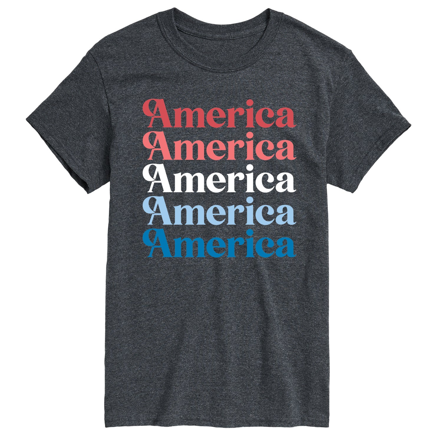 Instant Message - America Repeated - Men's Short Sleeve Graphic T-Shirt - Image 5