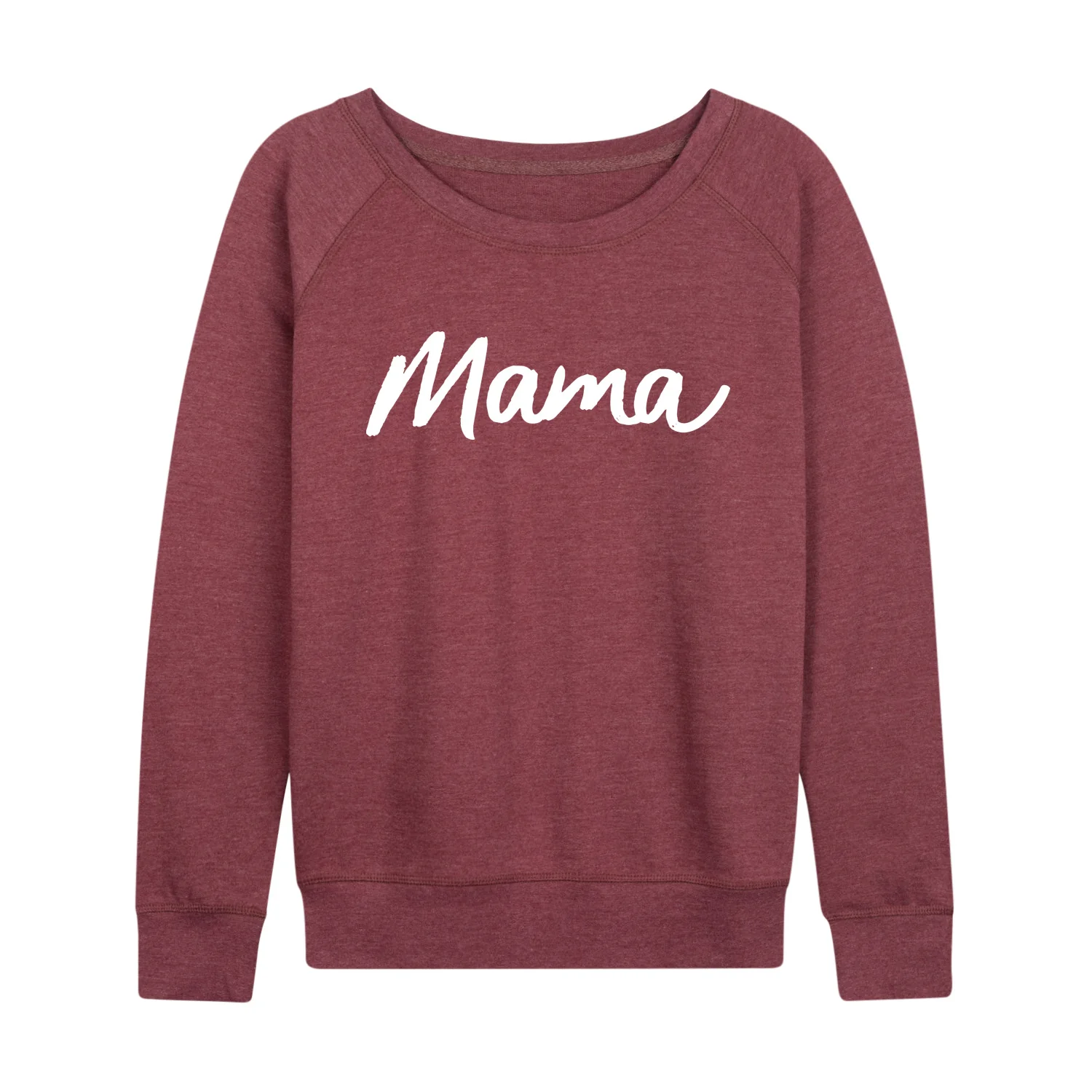 Instant Message - Mama - Women's French Terry Long Sleeve Pullover - Image 4