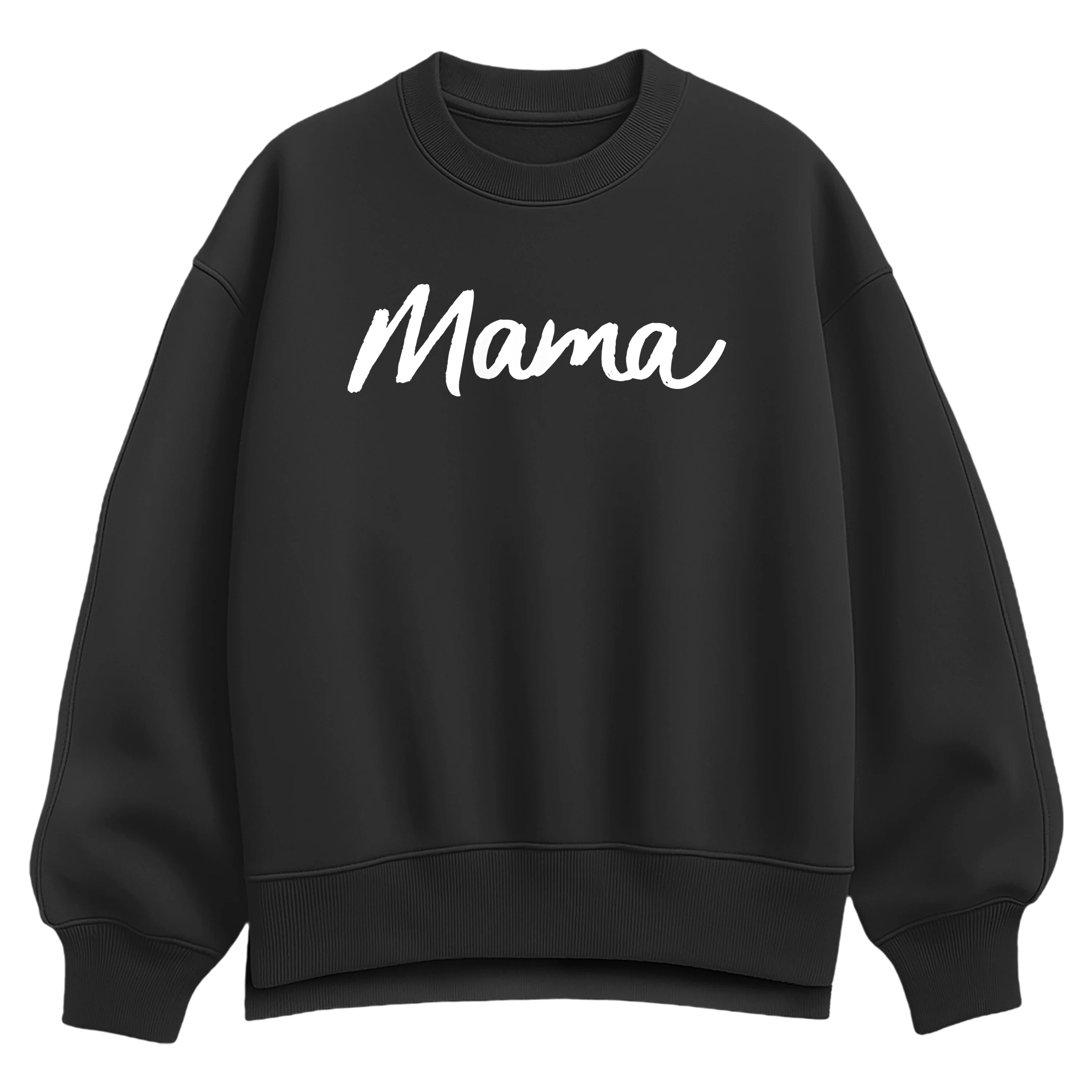 Instant Message - Mama - Women's Oversized Fleece Crew Sweatshirt