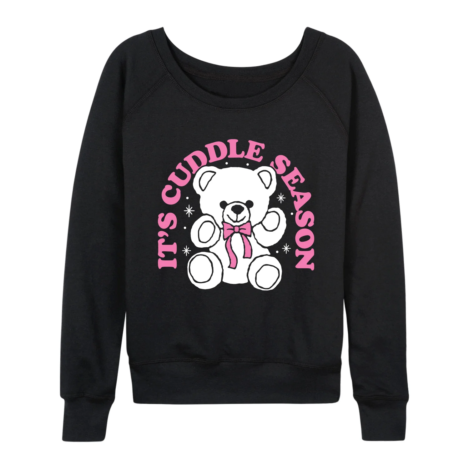 Instant Message - Its Cuddle Season - Women's French Terry Long Sleeve Pullover