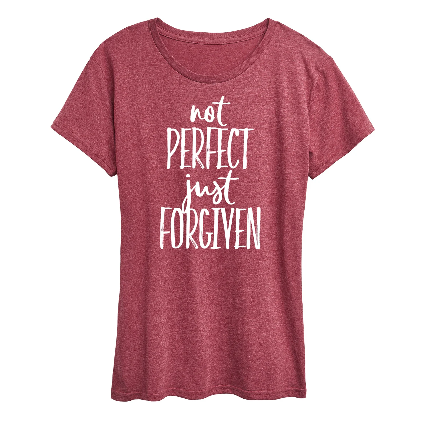 Instant Message - Not Perfect Just Forgiven - Women's Short Sleeve Graphic T-Shirt - Image 6