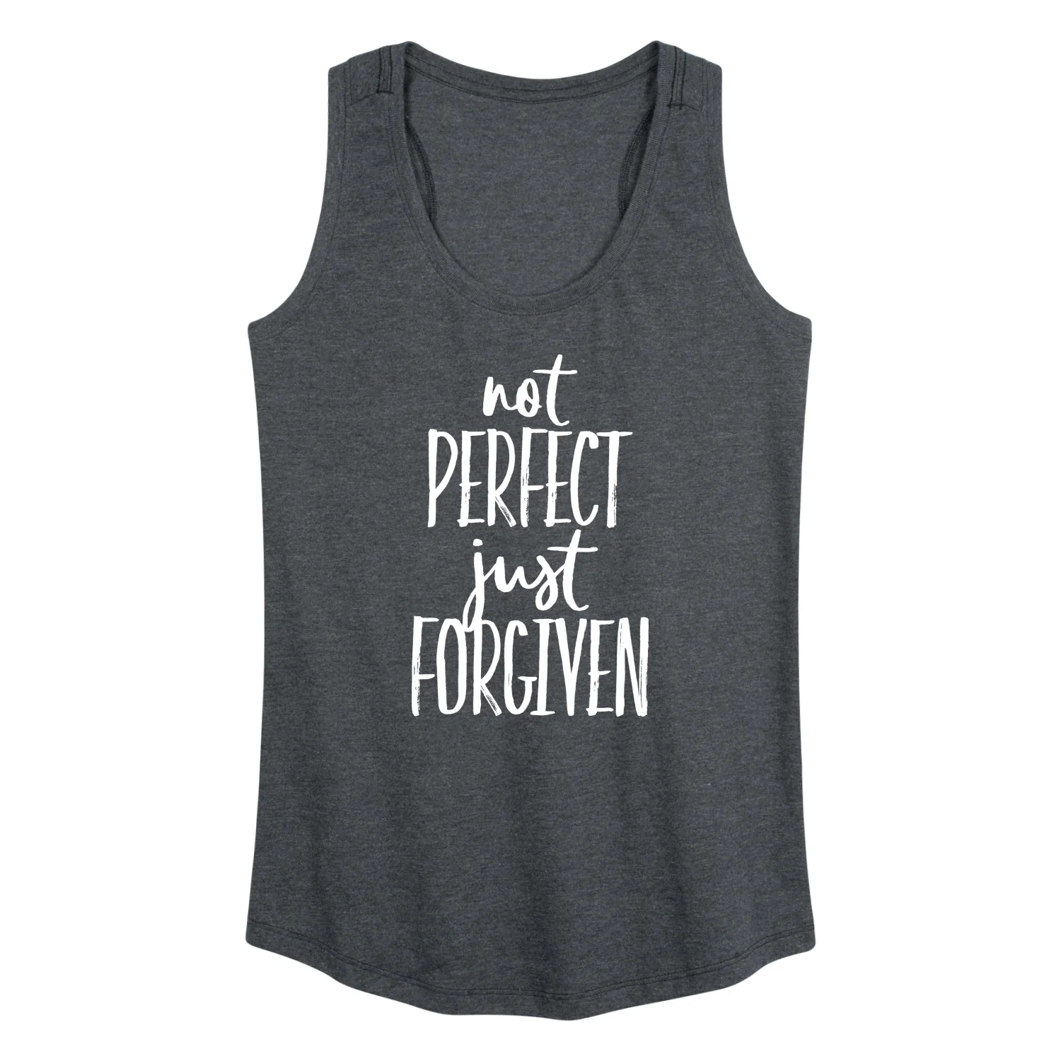 Instant Message - Not Perfect Just Forgiven - Women's Racerback Tank Top - Image 2
