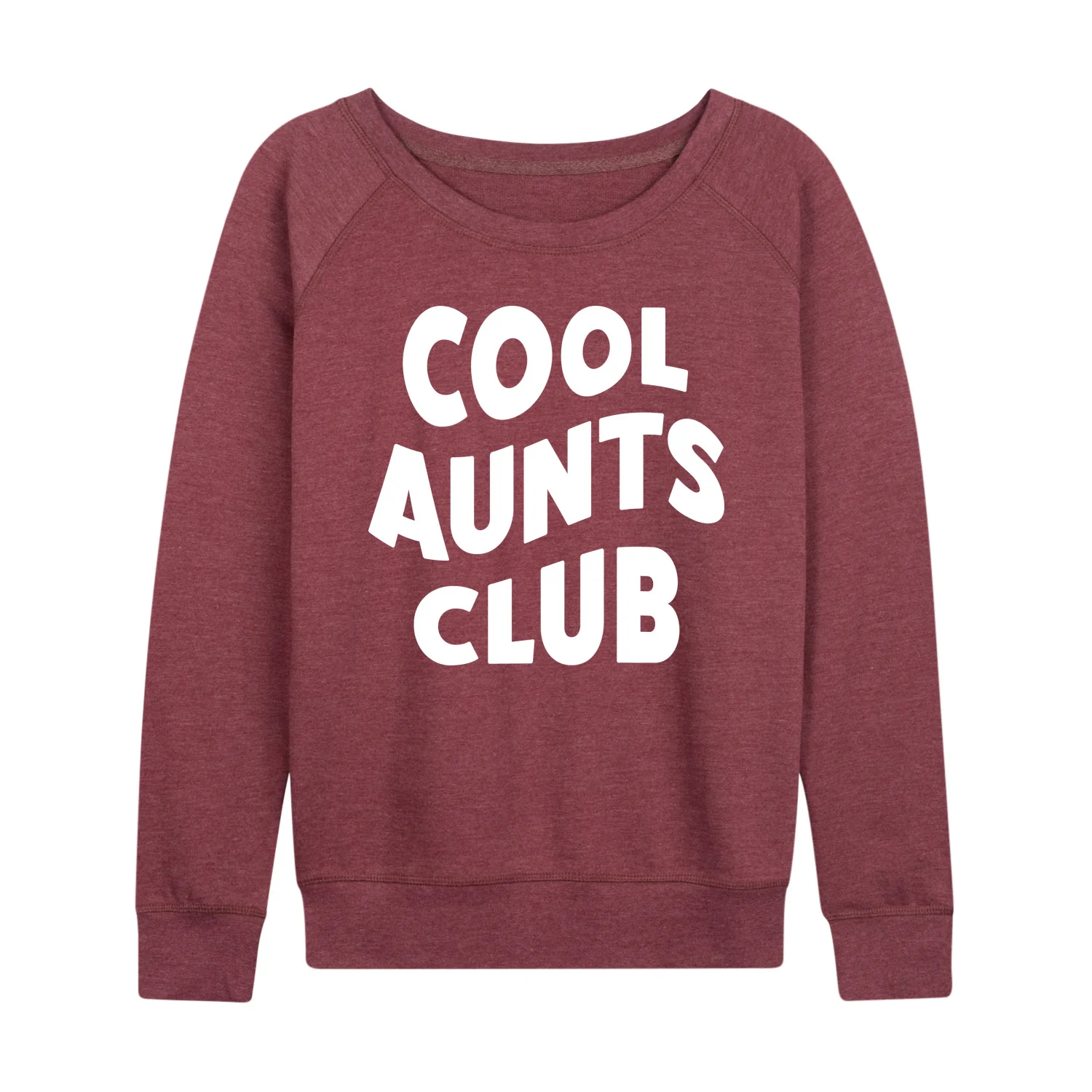 Instant Message - Cool Aunts Club  - Women's Lightweight French Terry Long Sleeve Shirt - Image 4
