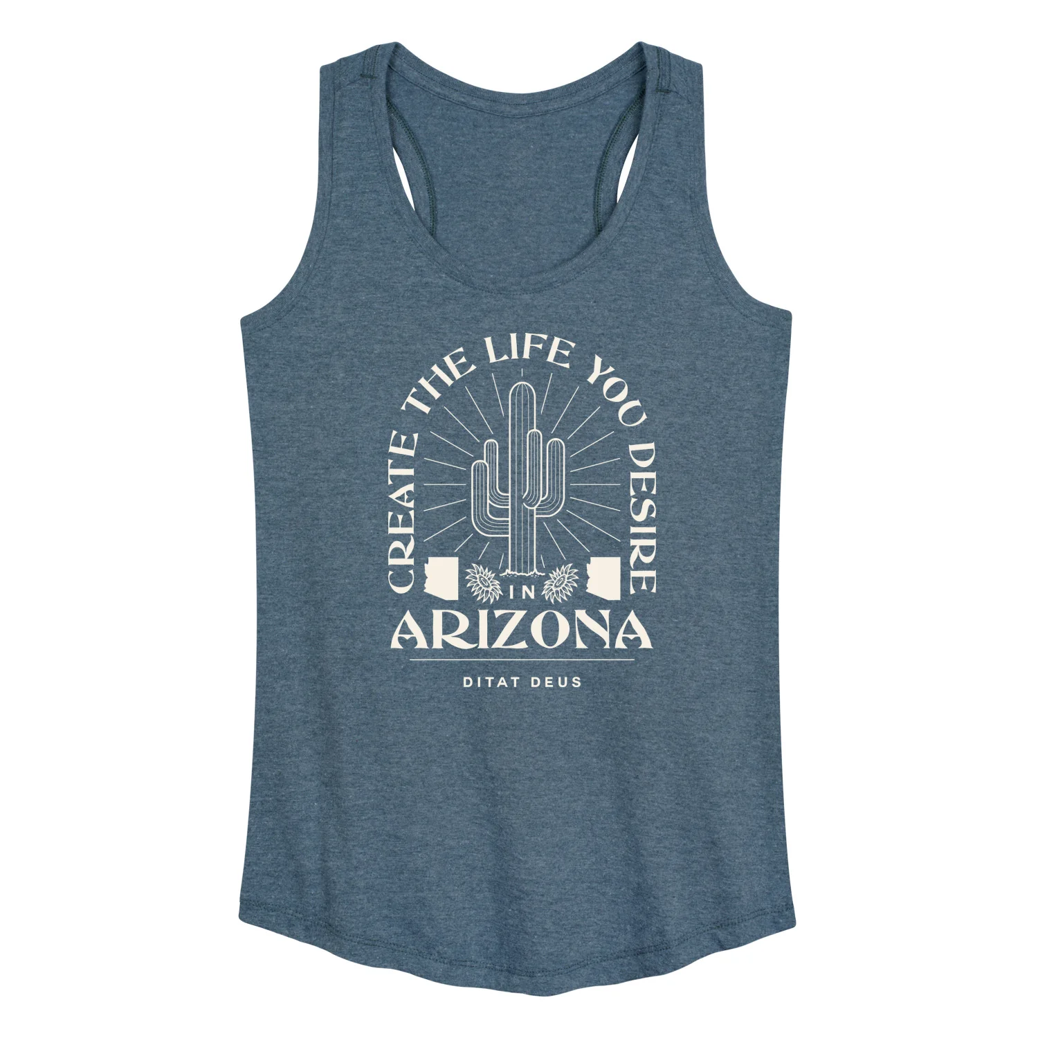 Instant Message - Create Life Arizona - Women's Racerback Tank Top