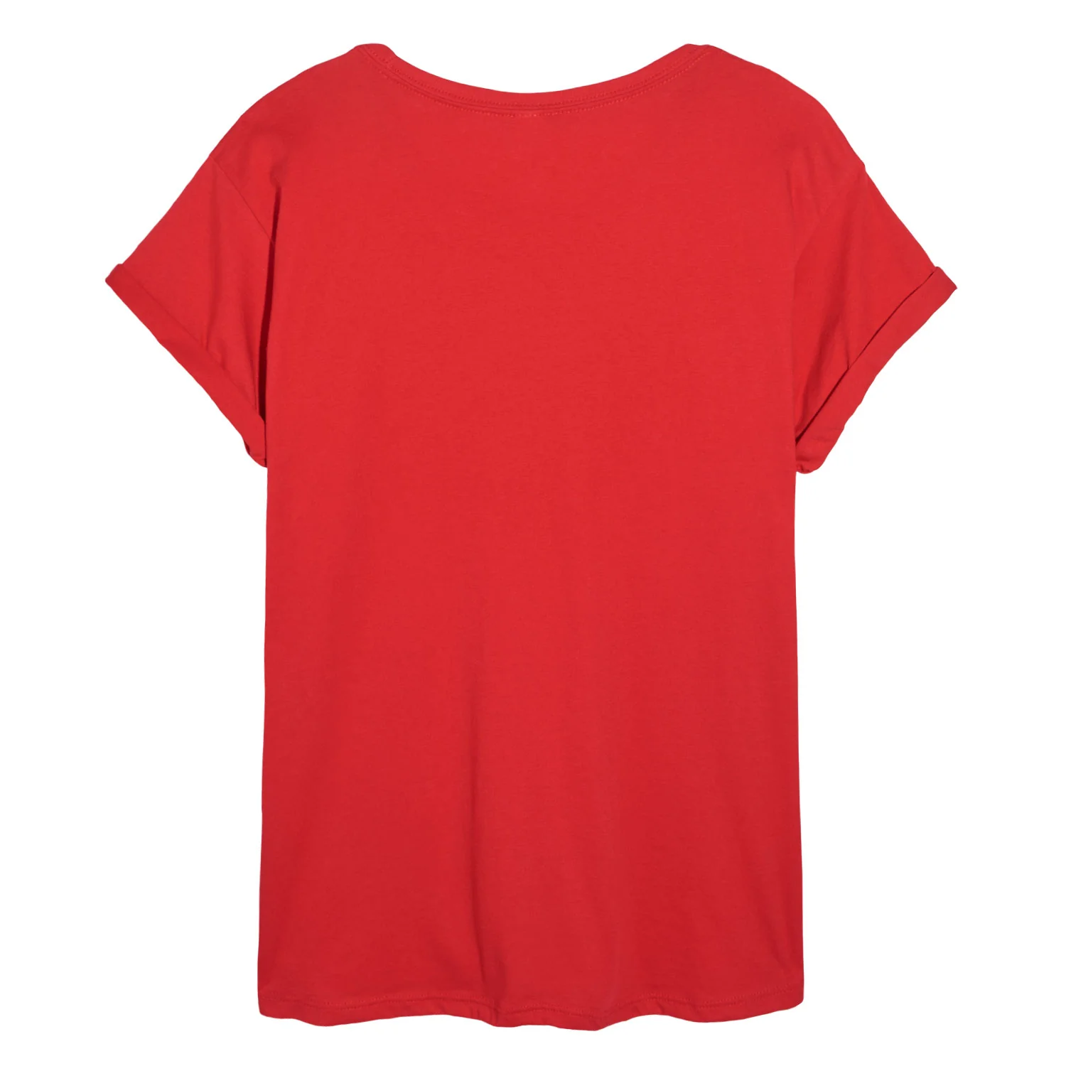 Instant Message - Roses Are Red Dog - Juniors Oversized Graphic T-Shirt - Image 2