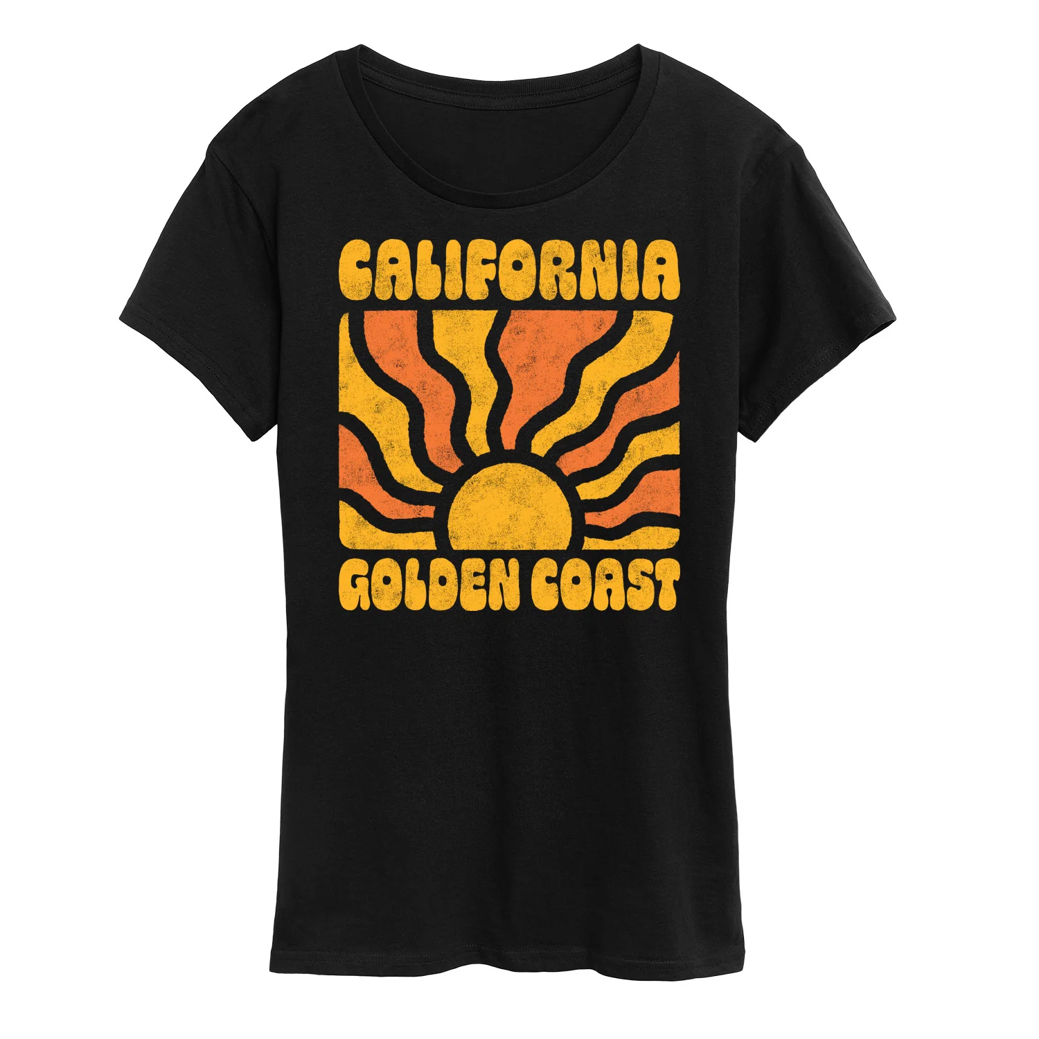 Instant Message - California Golden Coast - Women's Short Sleeve Graphic T-Shirt