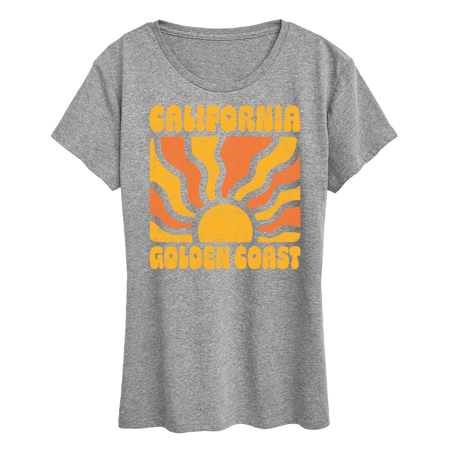 Instant Message - California Golden Coast - Women's Short Sleeve Graphic T-Shirt - Image 4