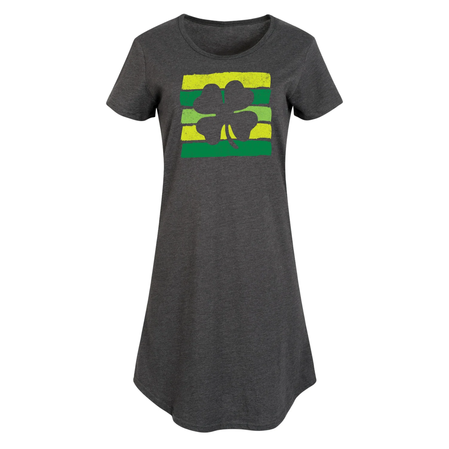 Instant Message - Negative Space Shamrock - Women's Any Way Dress - Image 3