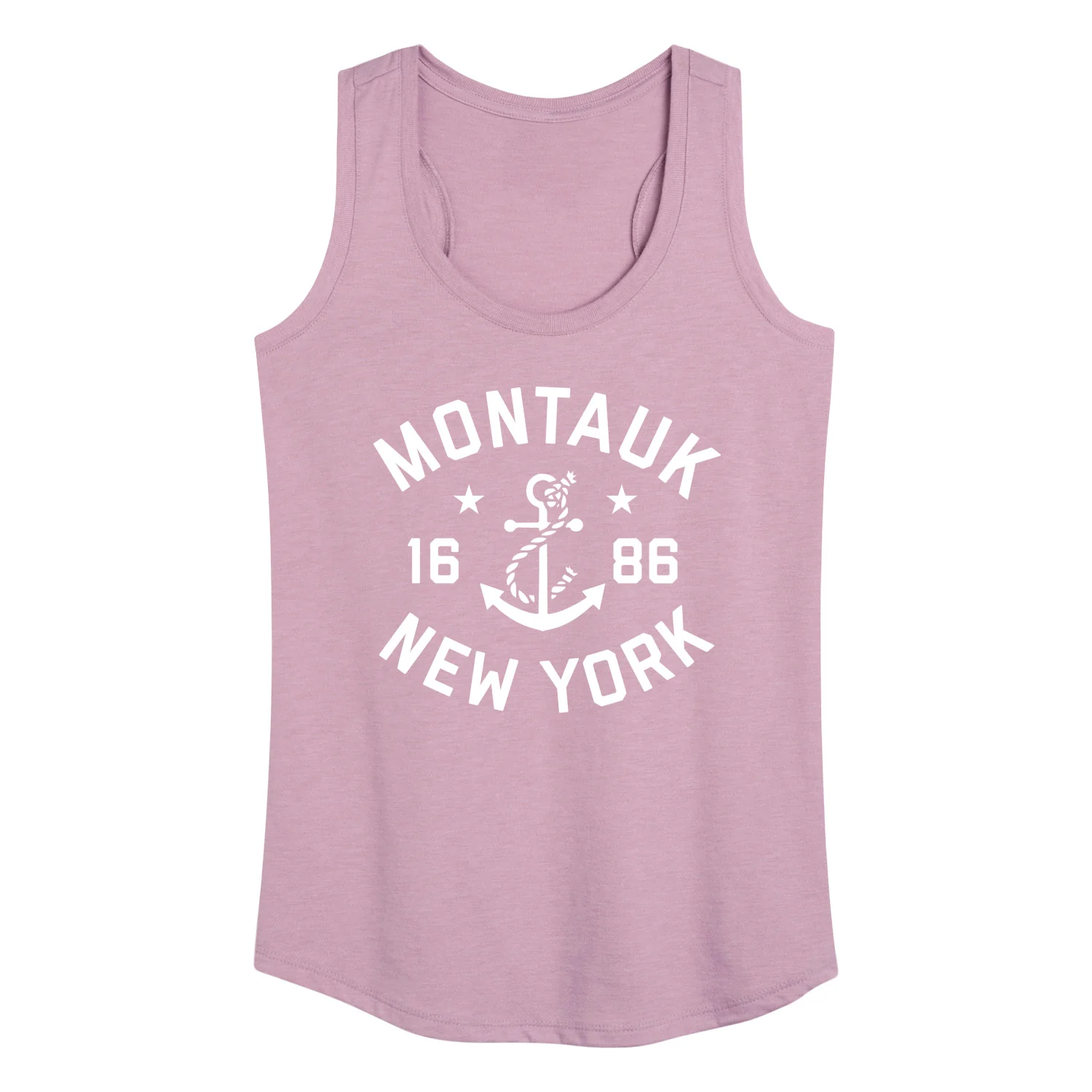 Instant Message - Montauk New York - Women's Racerback Tank Top - Image 4