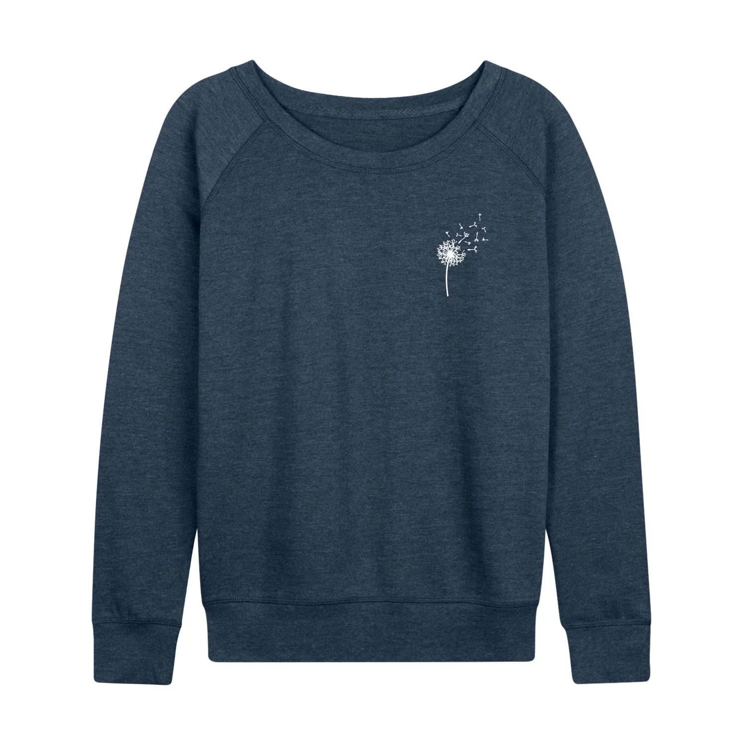 Instant Message - Dandelion - Women's Lightweight French Terry Long Sleeve Shirt - Image 3