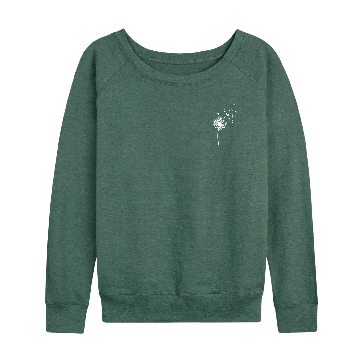 Instant Message - Dandelion - Women's Lightweight French Terry Long Sleeve Shirt - Image 4