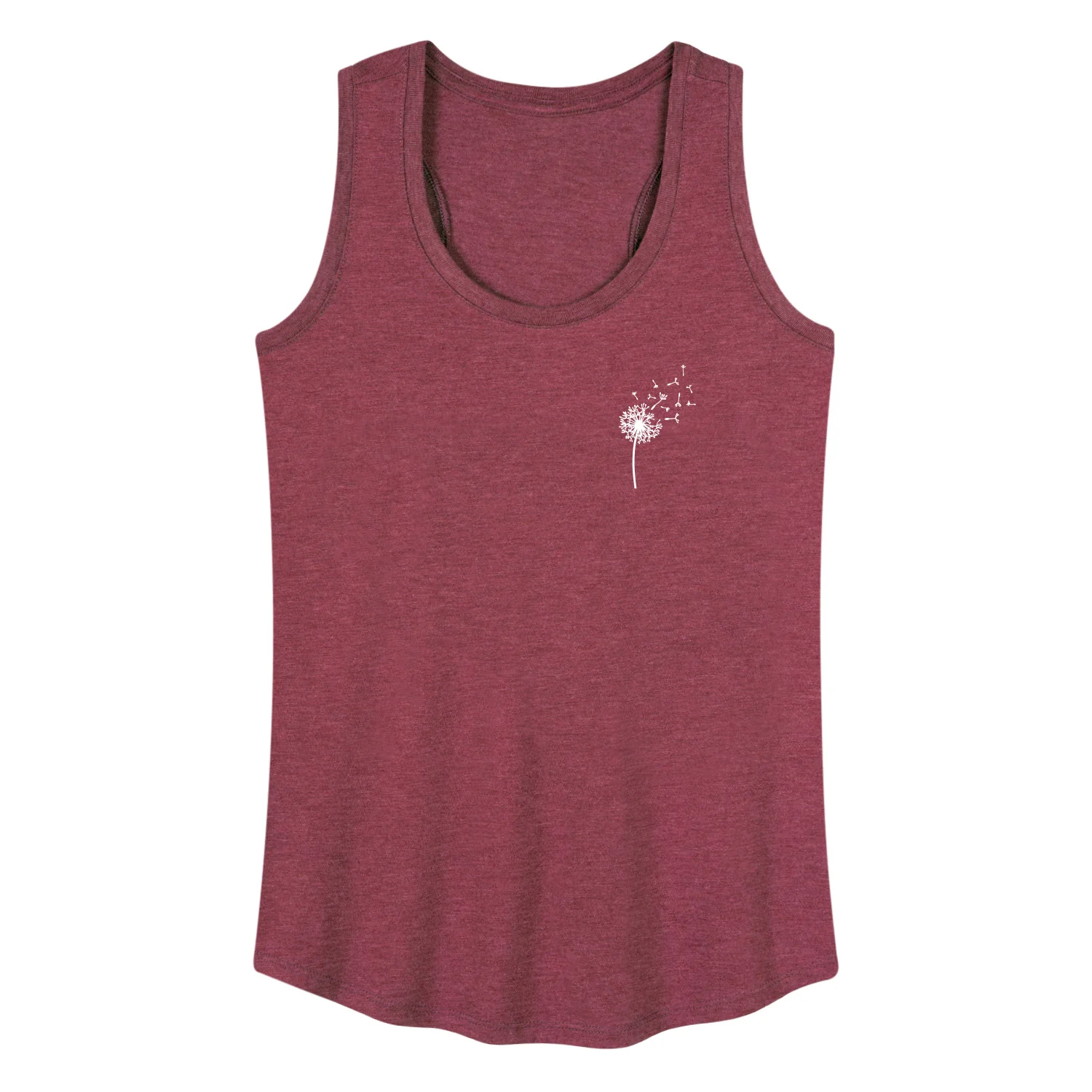 Instant Message - Dandelion - Women's Racerback Tank Top - Image 4