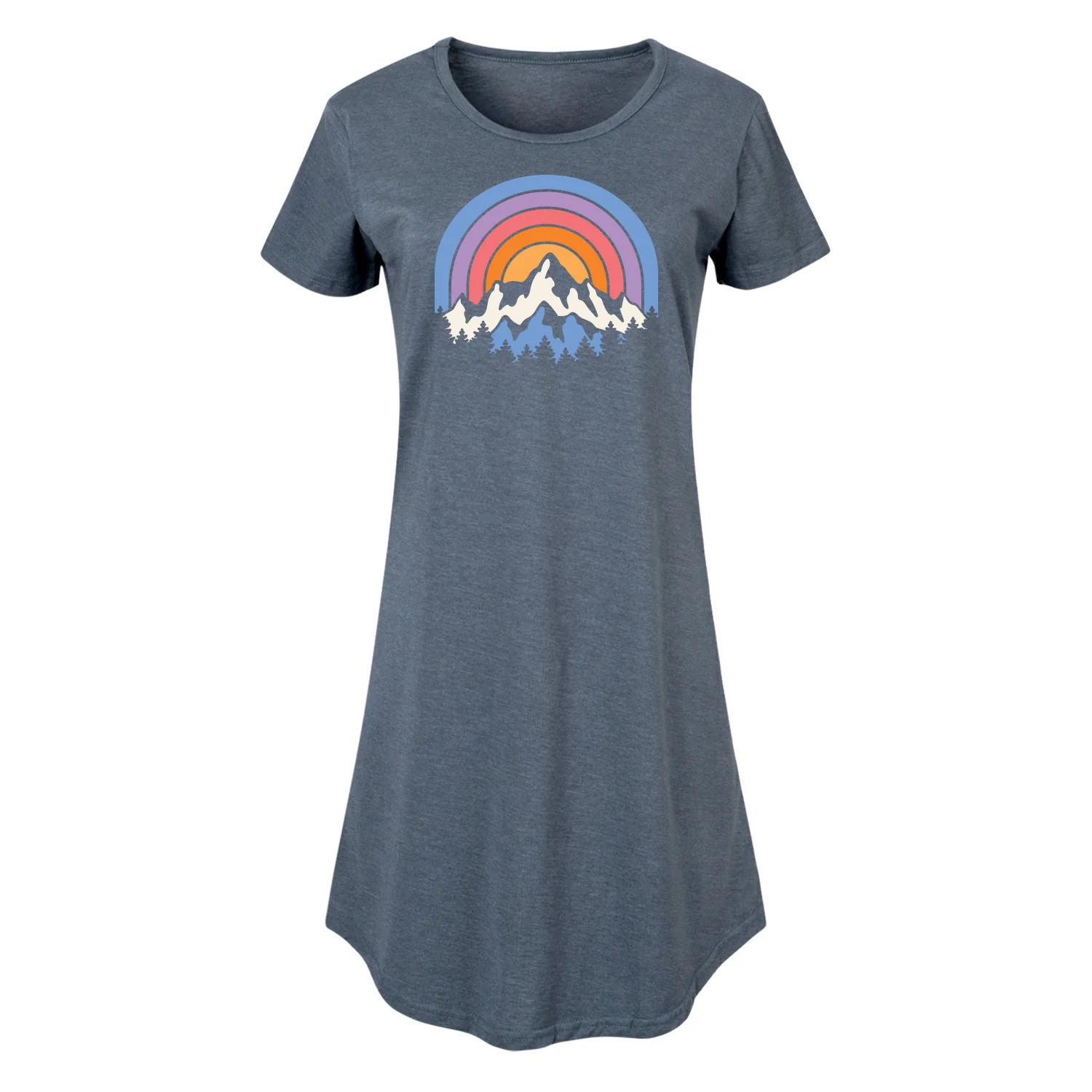 Instant Message - Sunset Mountains - Women's Any Way Dress - Image 2