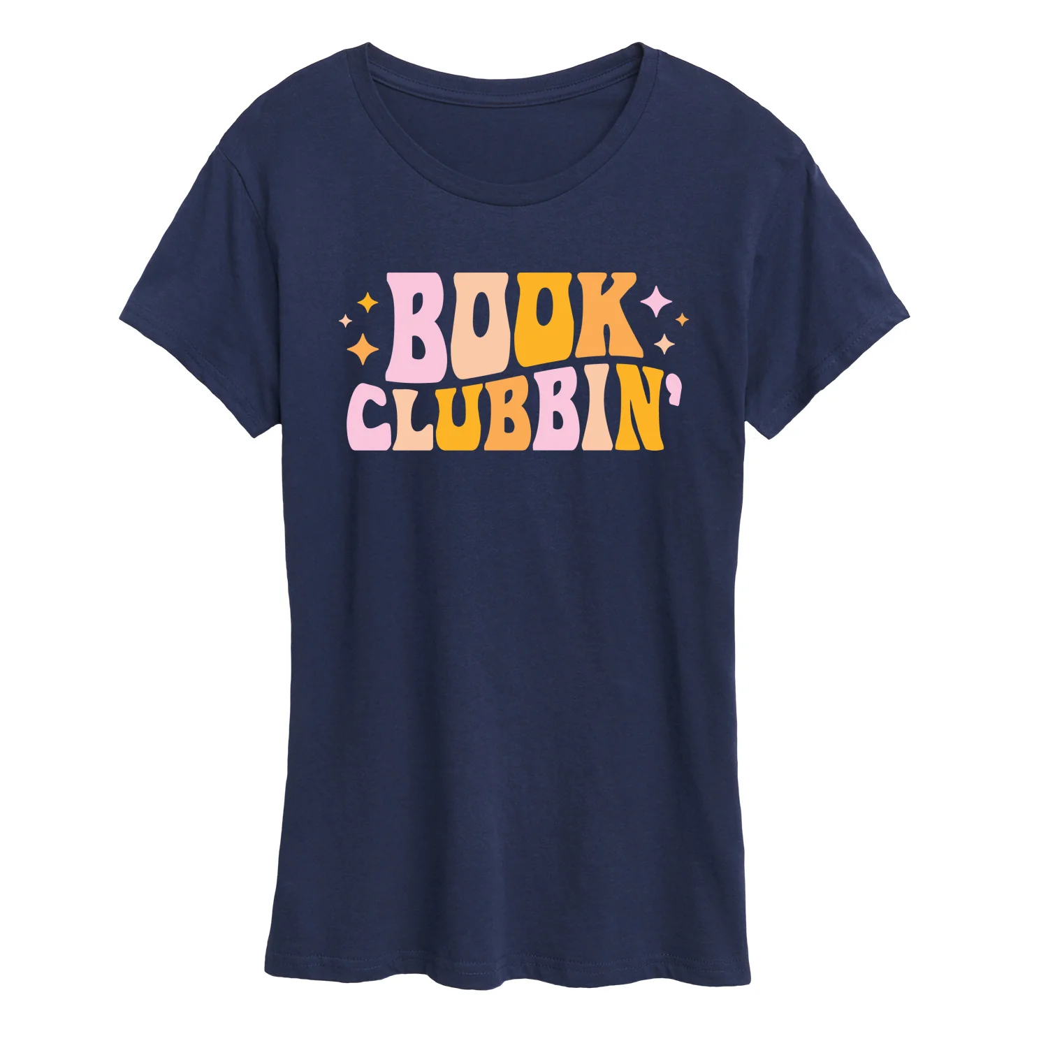 Instant Message - Book Clubbin - Women's Short Sleeve Graphic T-Shirt - Image 7