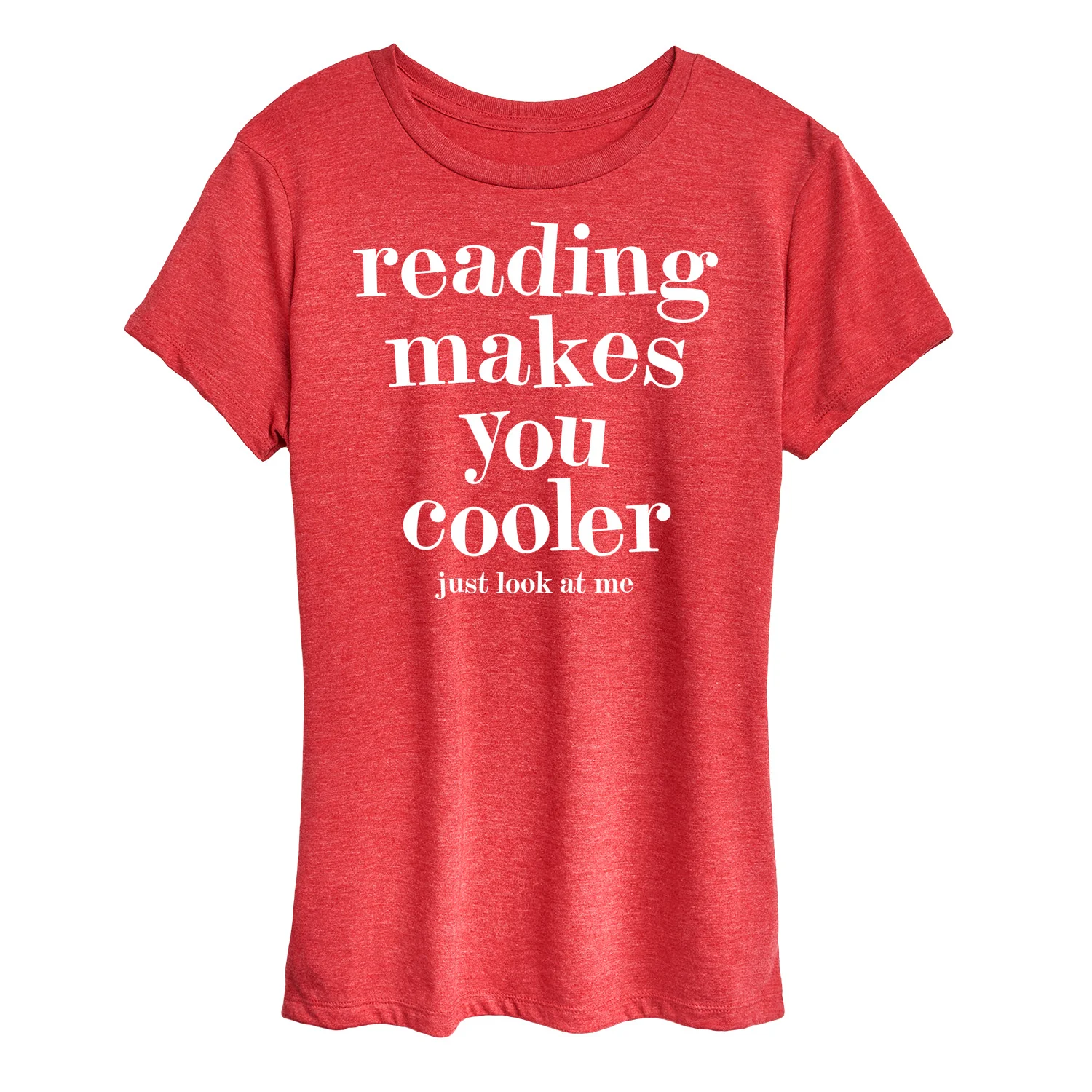 Instant Message - Reading Makes You Cooler - Women's Short Sleeve Graphic T-Shirt - Image 8