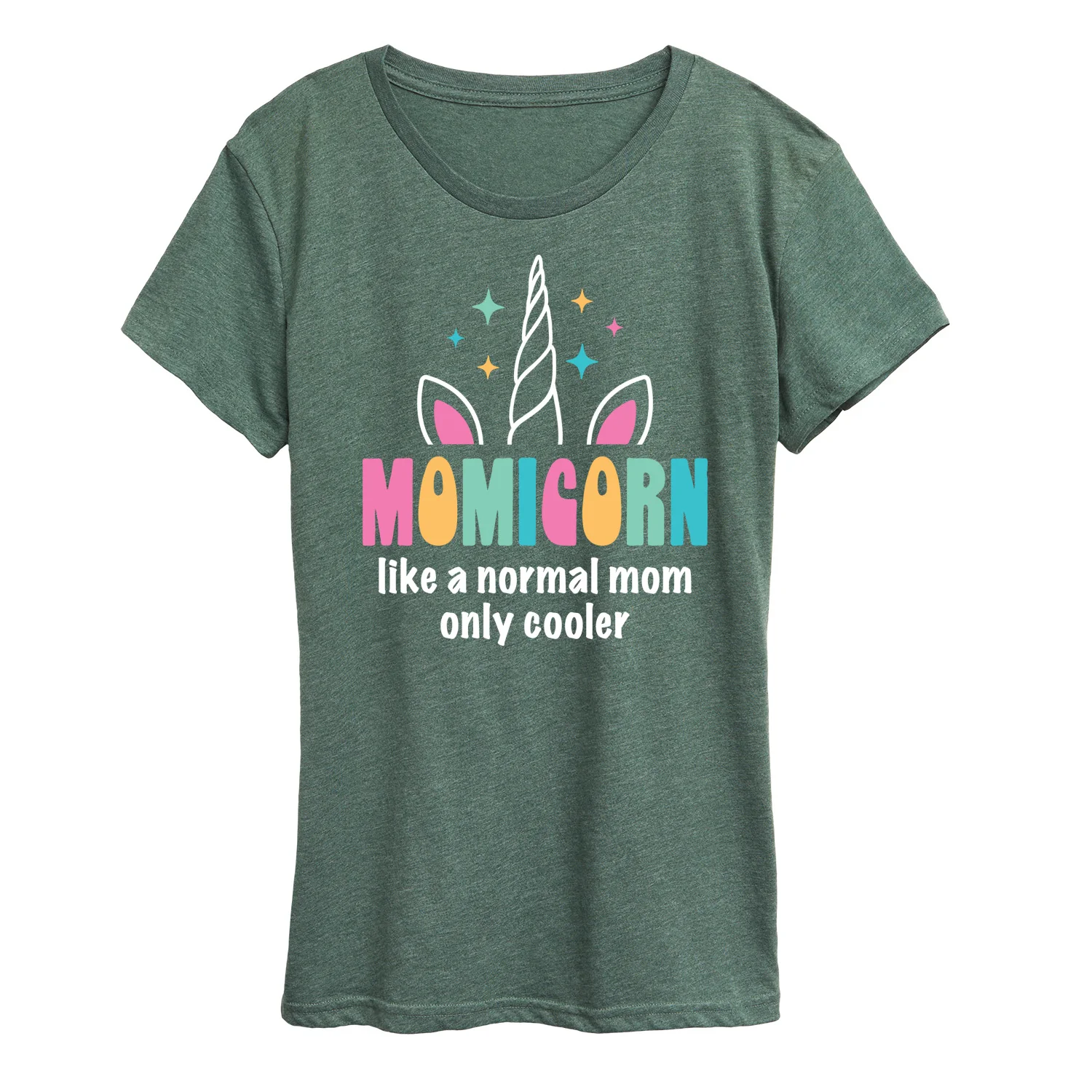 Instant Message - Momicorn - Women's Short Sleeve Graphic T-Shirt - Image 4