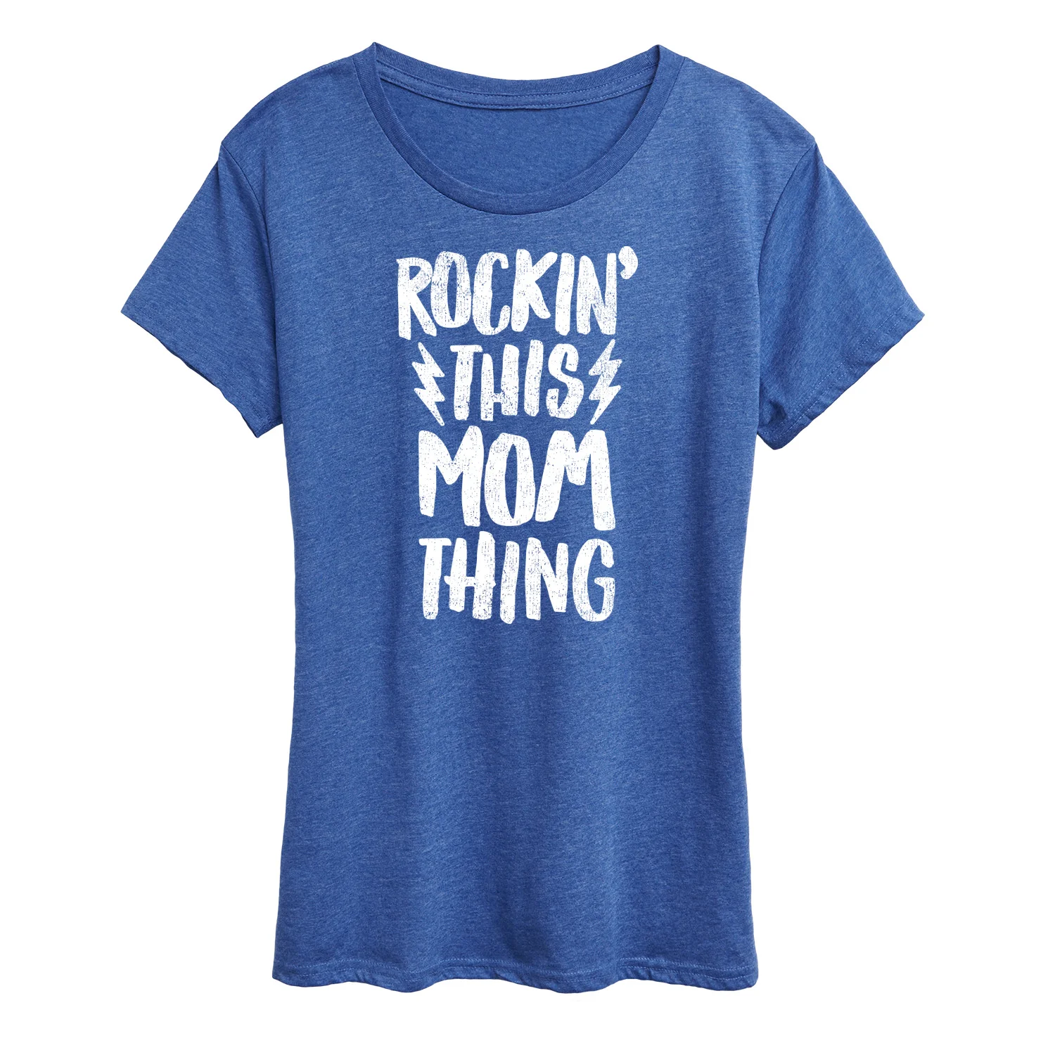 Instant Message - Rockin This Mom Thing - Mother's Day Gift - Women's Short Sleeve Graphic T-Shirt - Image 4