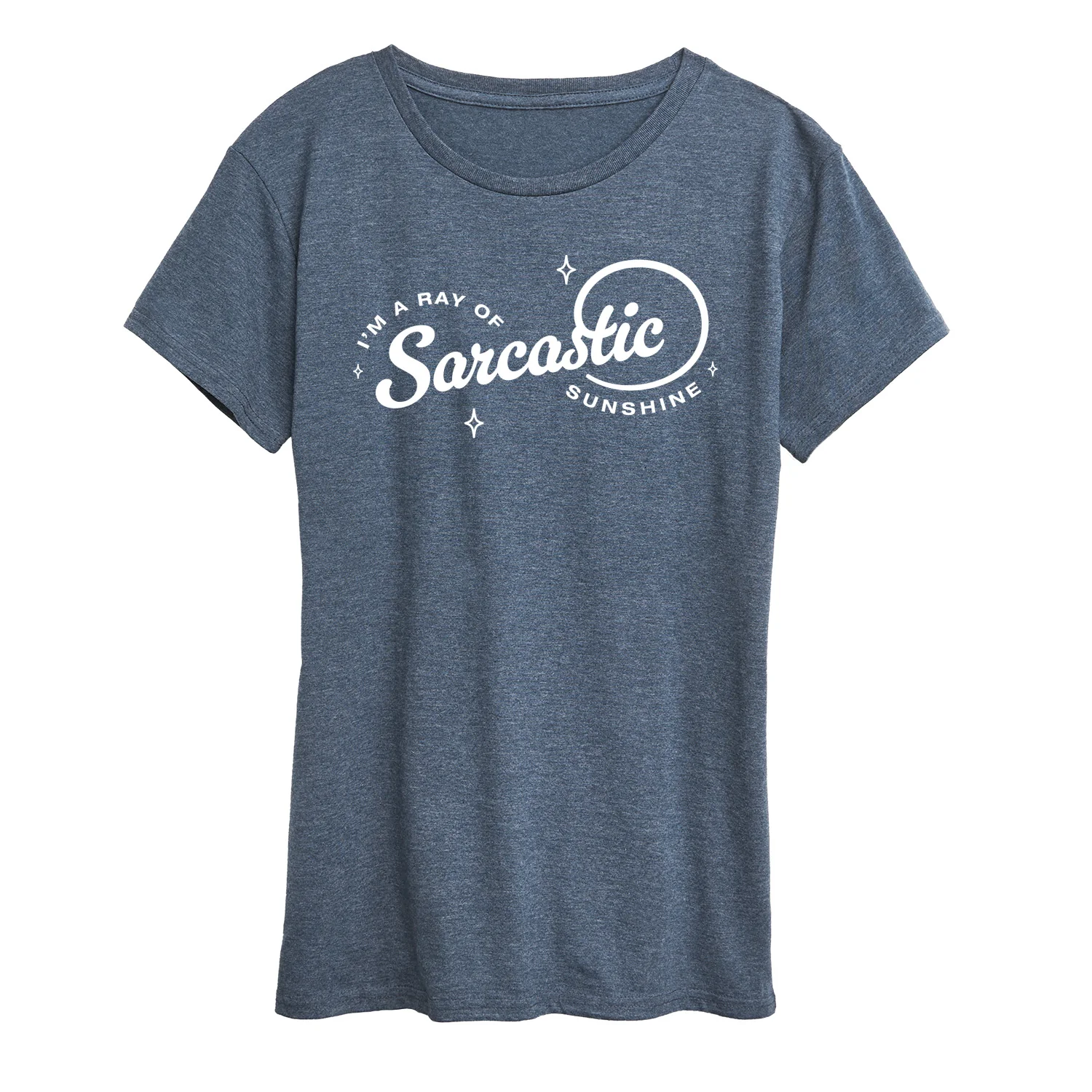 Instant Message - Ray Of Sarcastic Sunshine - Women's Short Sleeve Graphic T-Shirt - Image 2