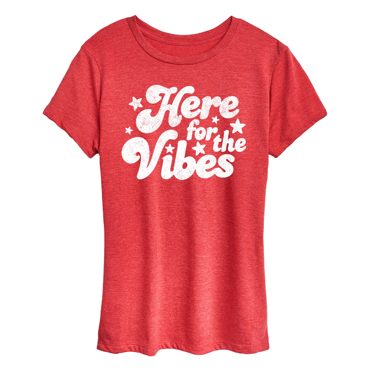 Instant Message - Here For The Vibes - Women's Short Sleeve Graphic T-Shirt - Image 4