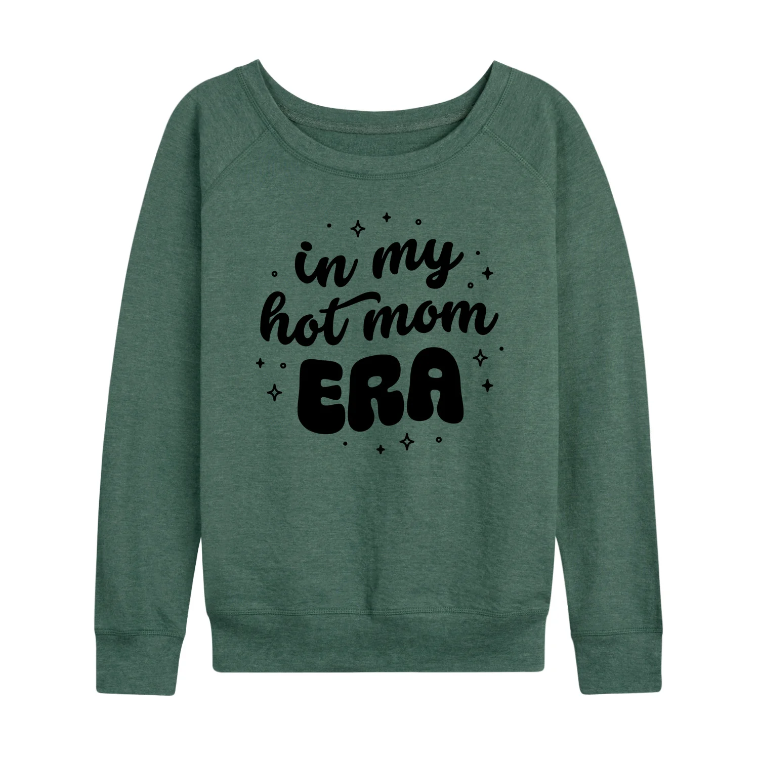 Instant Message - In My Hot Mom Era - Women's Lightweight French Terry Long Sleeve Shirt - Image 2