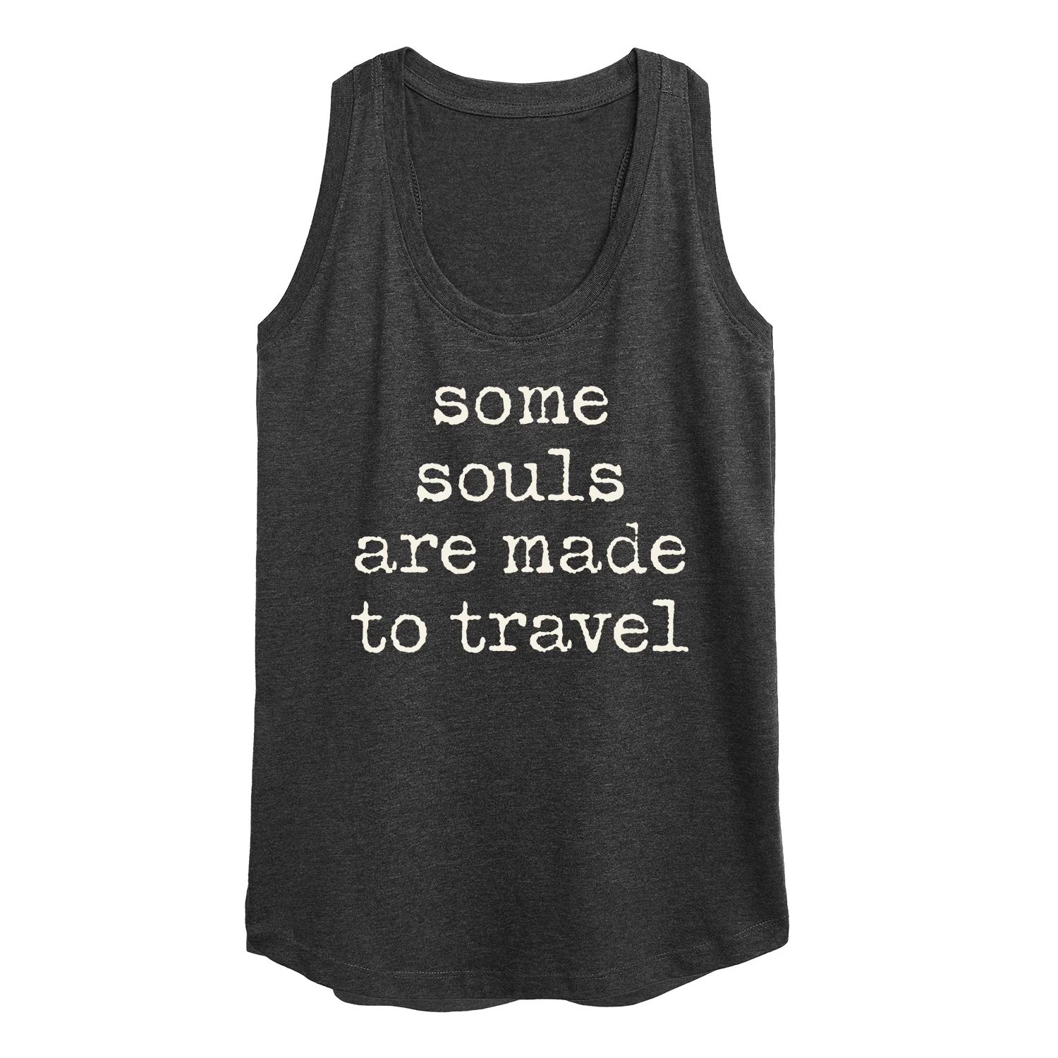 Instant Message - Some Souls Are Made To Travel - Women's Racerback Tank Top