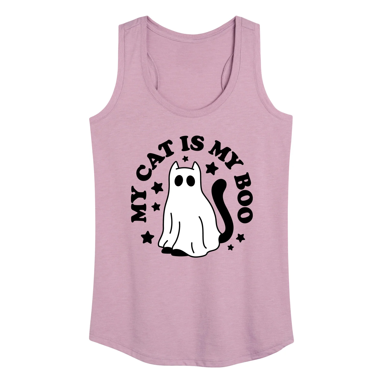 Instant Message - My Cat Is My Boo - Women's Racerback Tank Top - Image 3