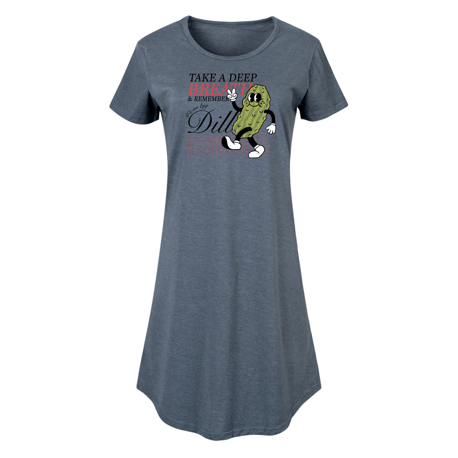 Instant Message - Inspiration - Take A Deep Breath, It's No Big Dill - Women's Any Way Dress