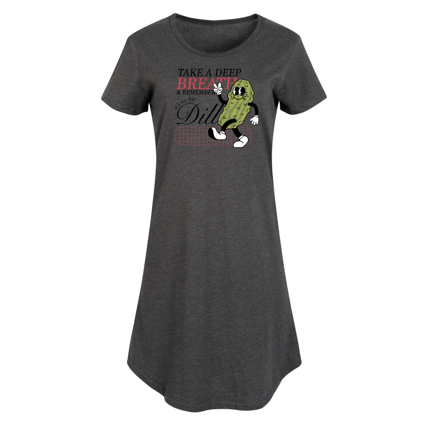 Instant Message - Inspiration - Take A Deep Breath, It's No Big Dill - Women's Any Way Dress - Image 2
