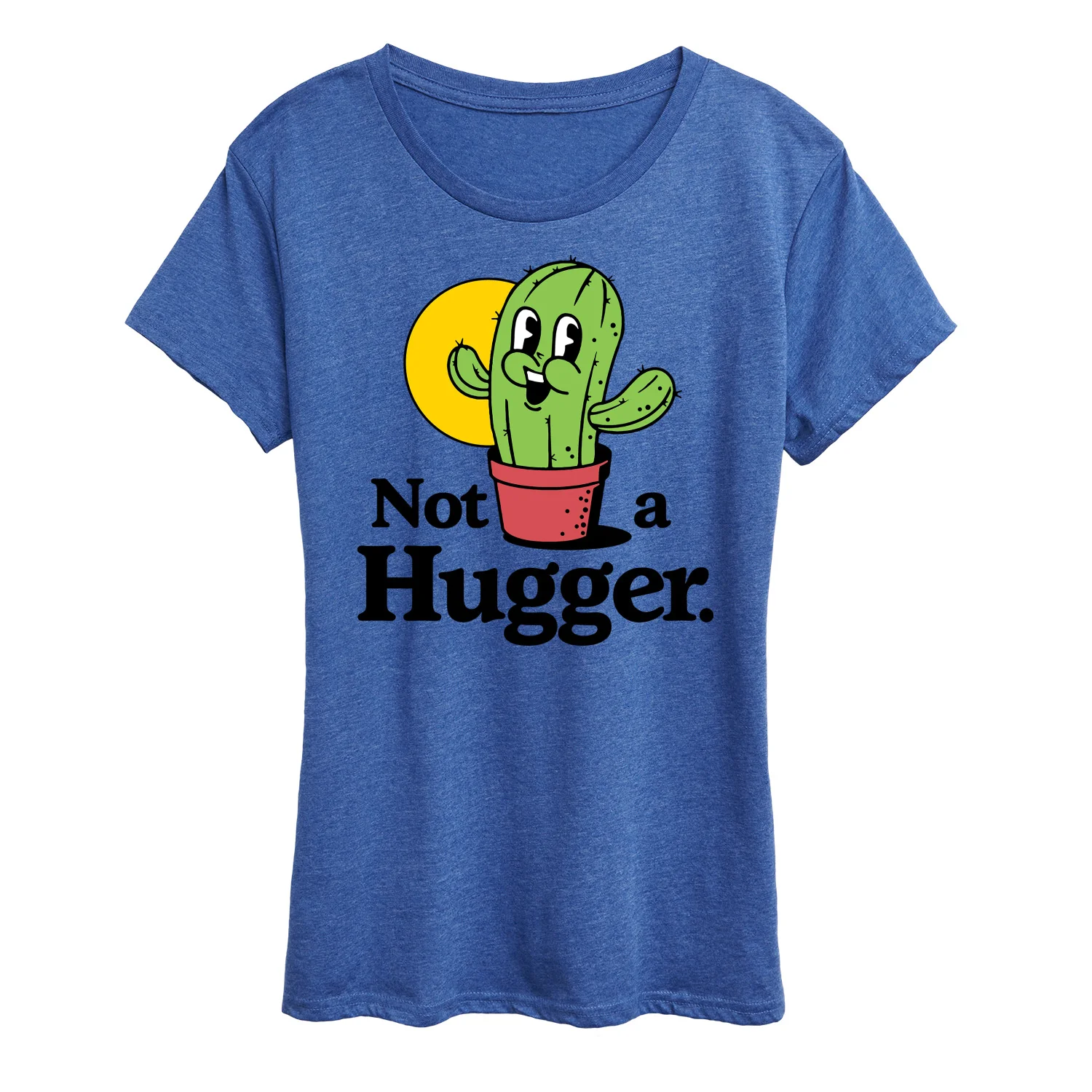 Instant Message - Inspiration - Not A Hugger - Women's Short Sleeve Graphic T-Shirt - Image 3