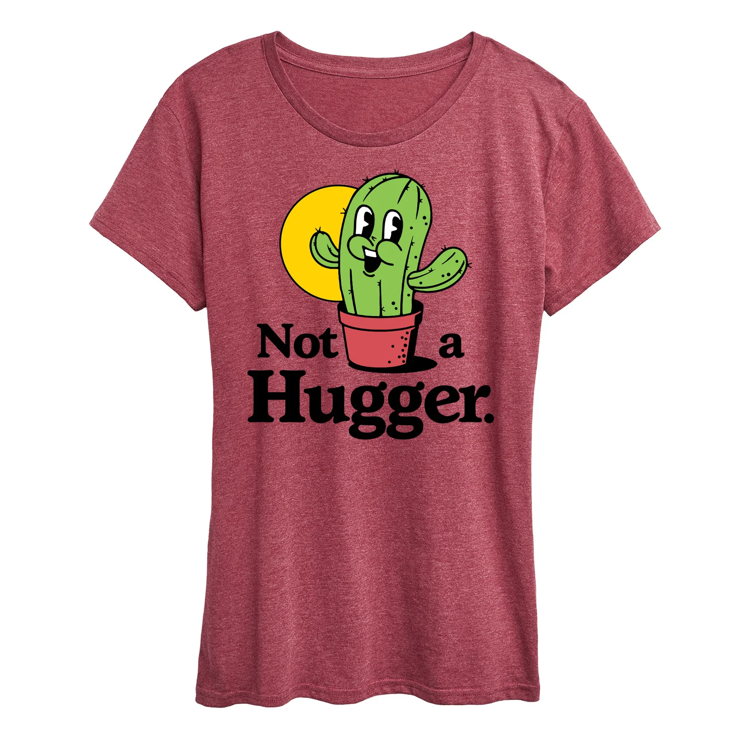 Instant Message - Inspiration - Not A Hugger - Women's Short Sleeve Graphic T-Shirt - Image 4
