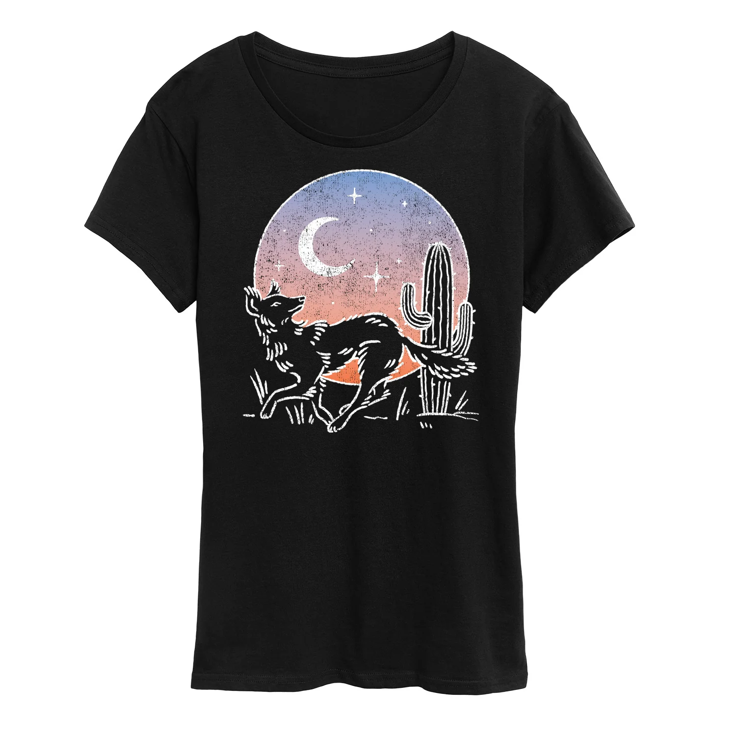 Instant Message - Desert Coyote - Women's Short Sleeve Graphic T-Shirt