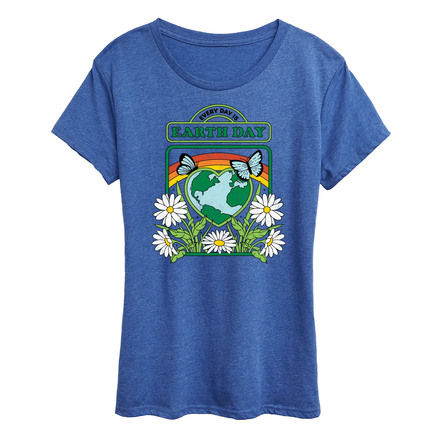 Instant Message - Everyday Is Earth Day - Women's Short Sleeve Graphic T-Shirt - Image 4