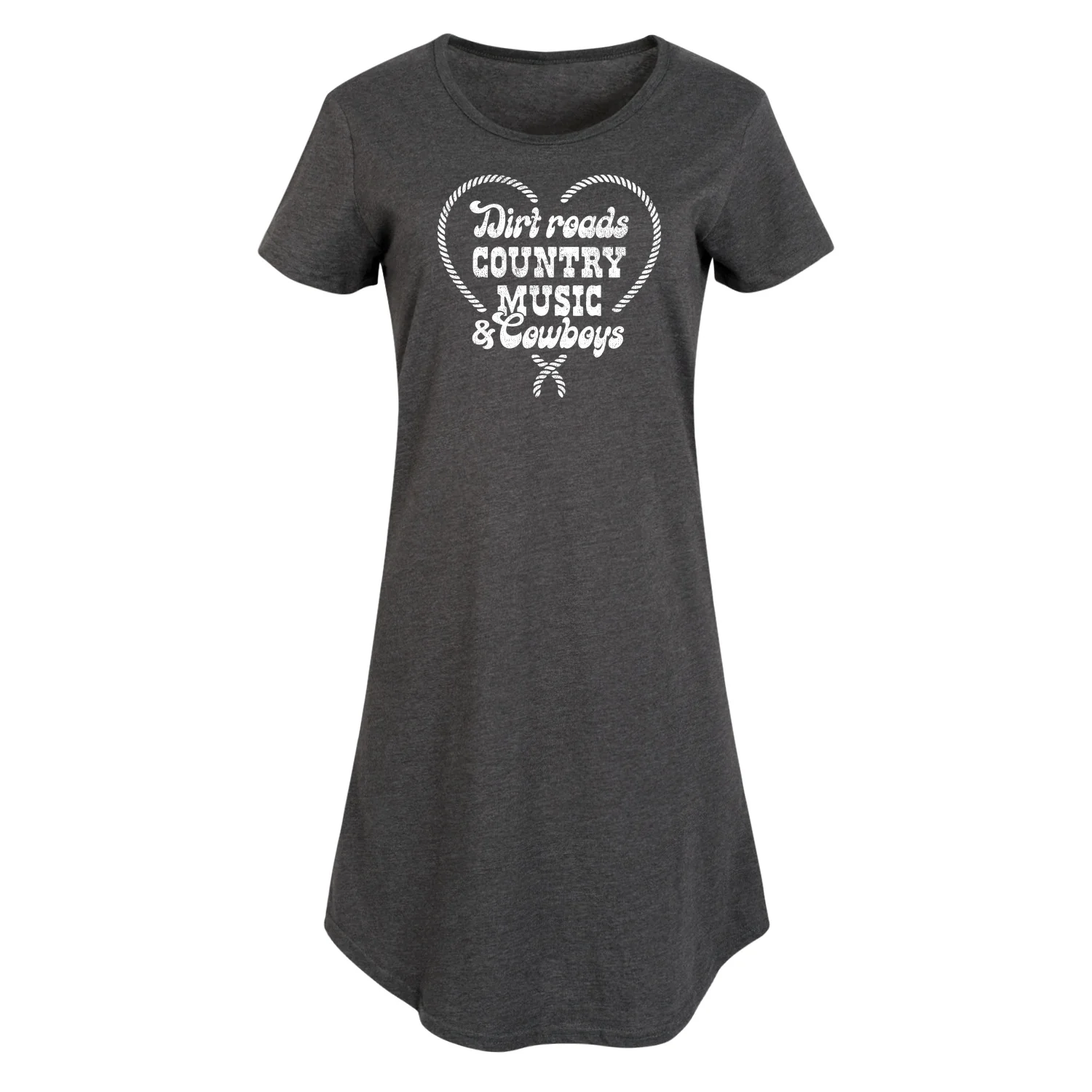 Instant Message - Dirt Roads, Country Music, & Cowboys - Women's Any Way Dress - Image 3