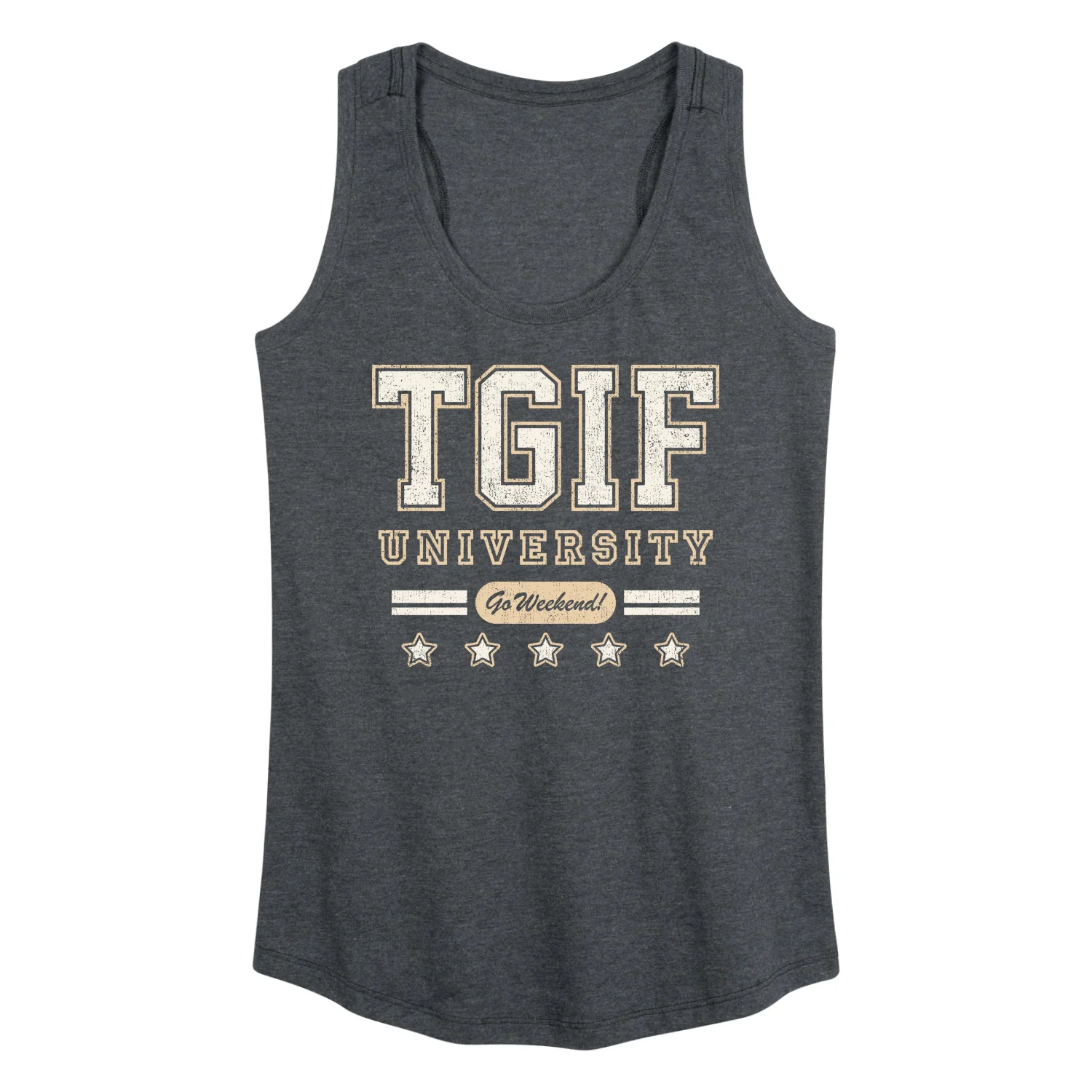 Instant Message - Tgif University - Women's Lightweight French Terry Pullover - Image 3