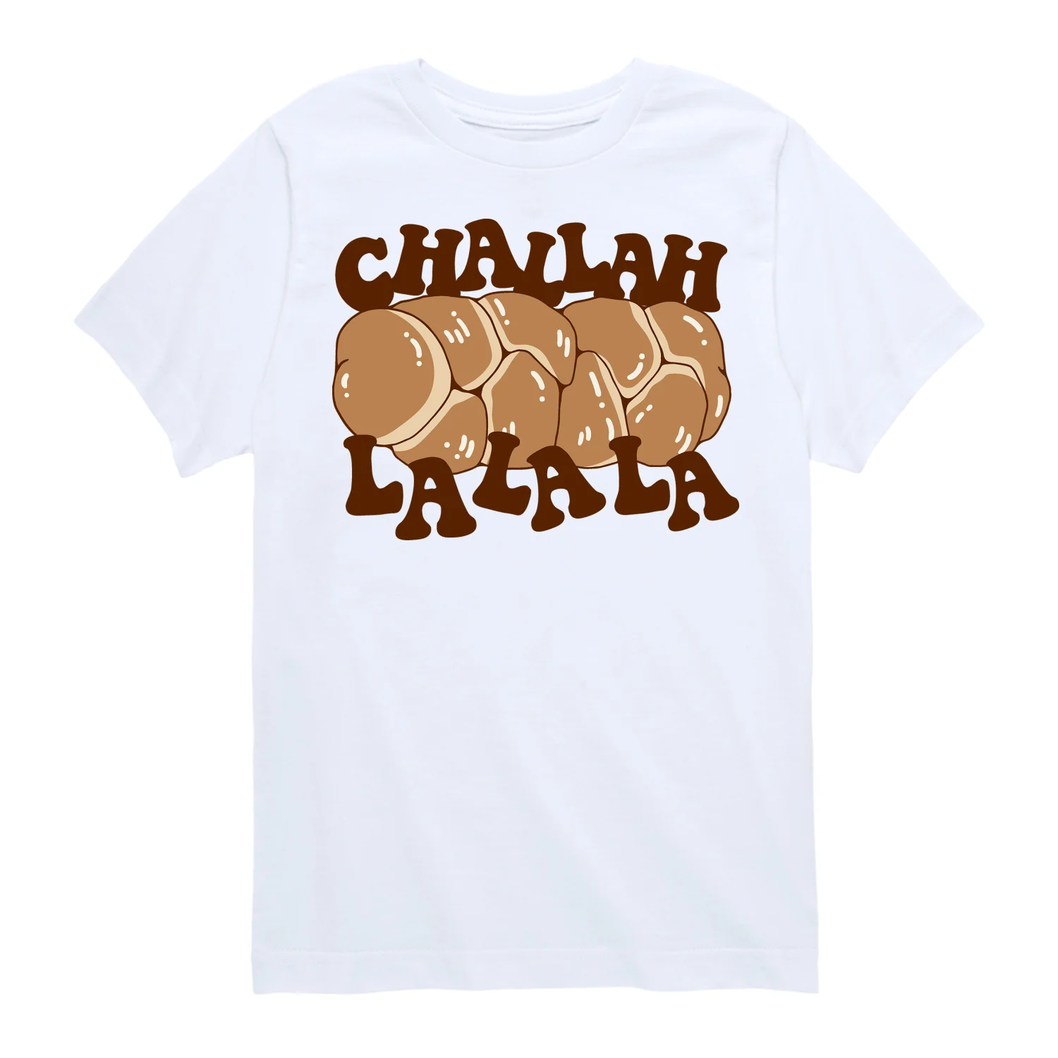 Instant Message - Challah La La La - Youth Short Sleeve Graphic T-shirt