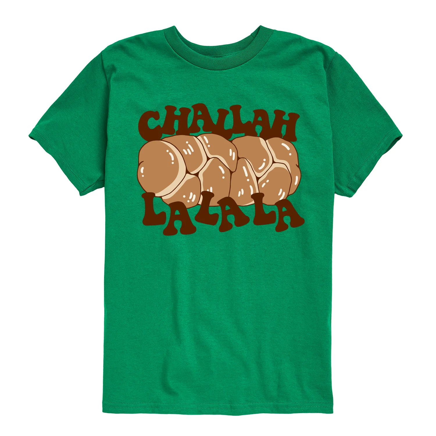 Instant Message - Challah La La La - Youth Short Sleeve Graphic T-shirt - Image 4