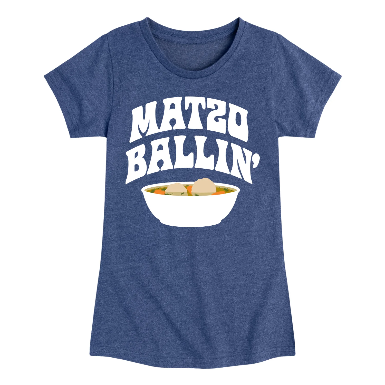 Instant Message - Matzo Ballin - Youth Girls Short Sleeve T-shirt - Image 5