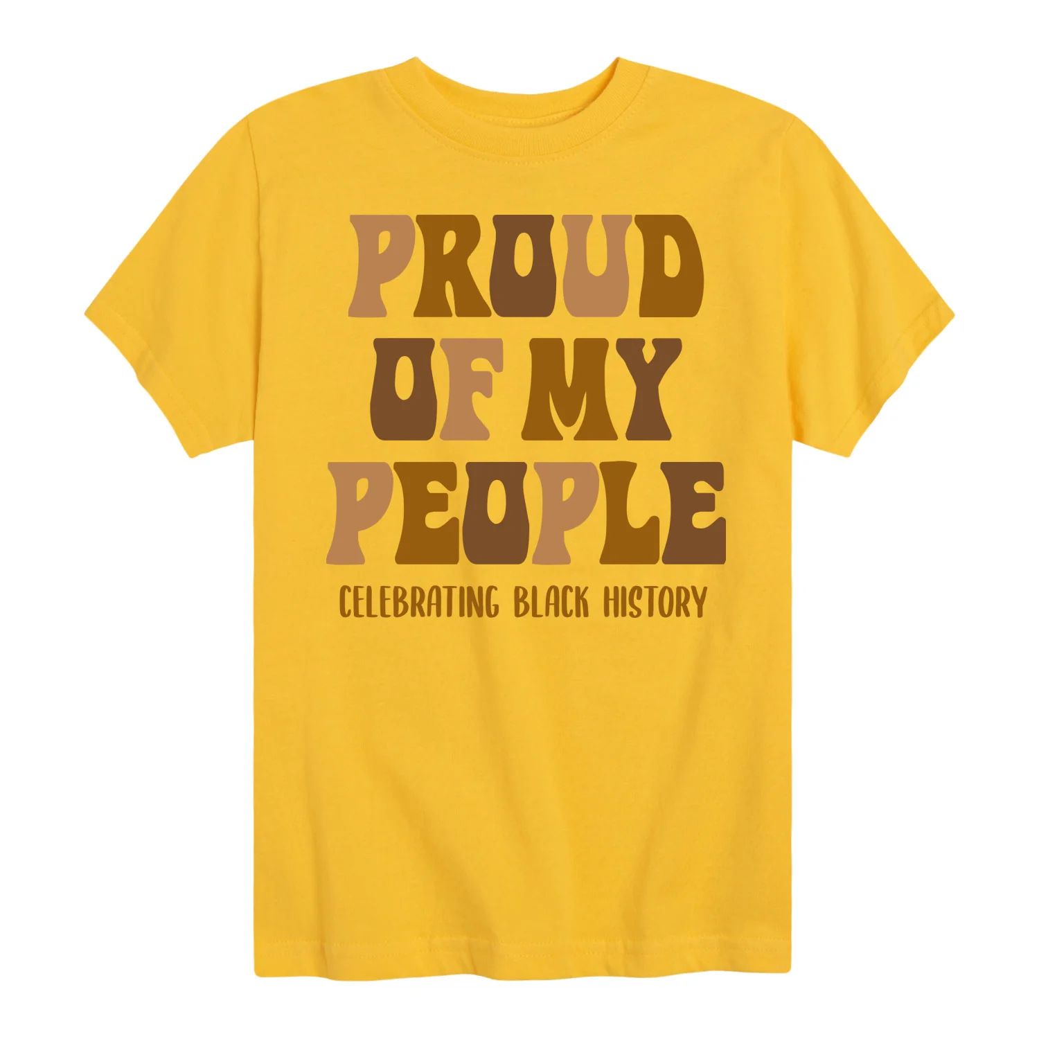 Instant Message - Proud of my People - Youth Boys Short Sleeve Graphic T-Shirt - Image 4