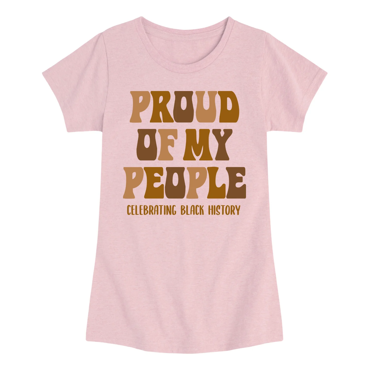 Instant Message - Proud of my People - Youth Girls Fitted Short Sleeve T-Shirt - Image 6