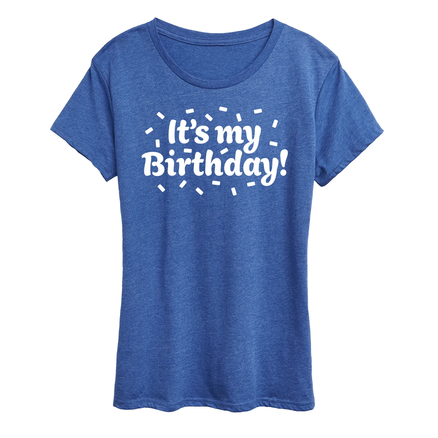 Instant Message - It's My Birthday - Women's Short Sleeve Graphic T-Shirt - Image 5