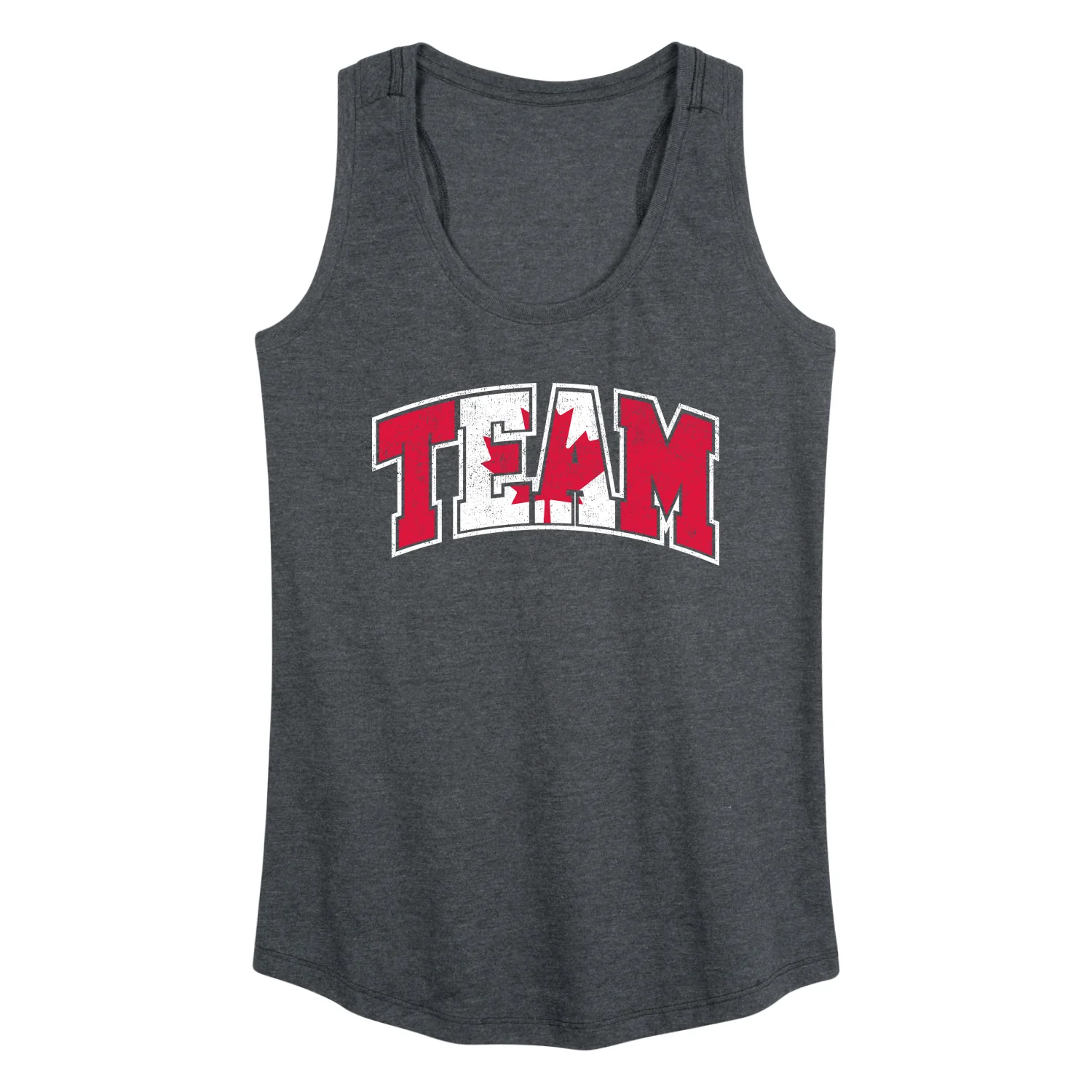 Instant Message - Team Canada - Women's Racerback Tank Top - Image 2