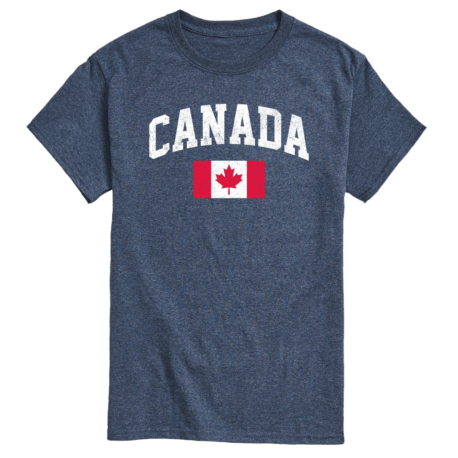 Instant Message - Canada Flag - Men's Short Sleeve Graphic T-Shirt - Image 5