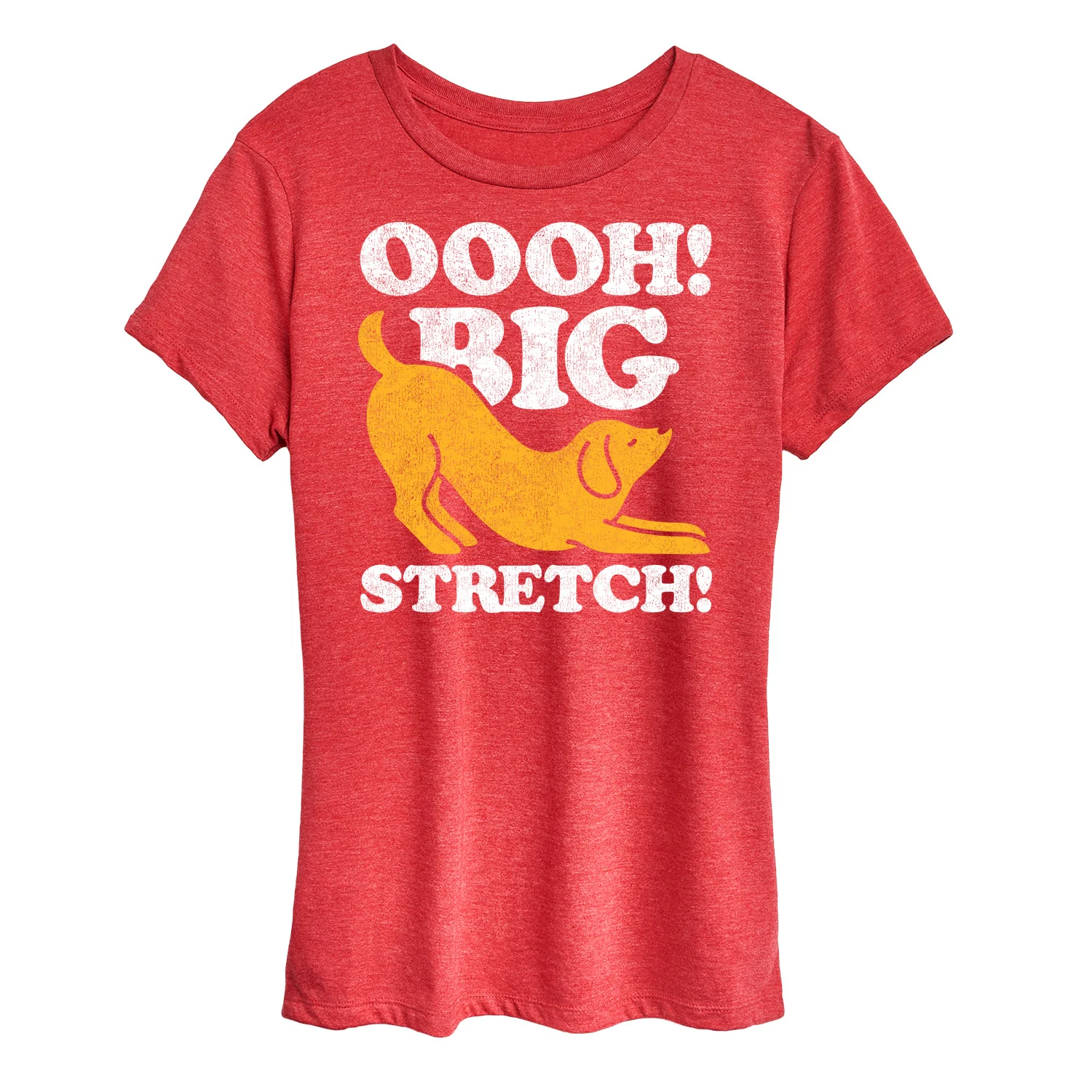 Instant Message - Dog Oooh Big Stretch - Women's Raglan Graphic T-Shirt - Image 5