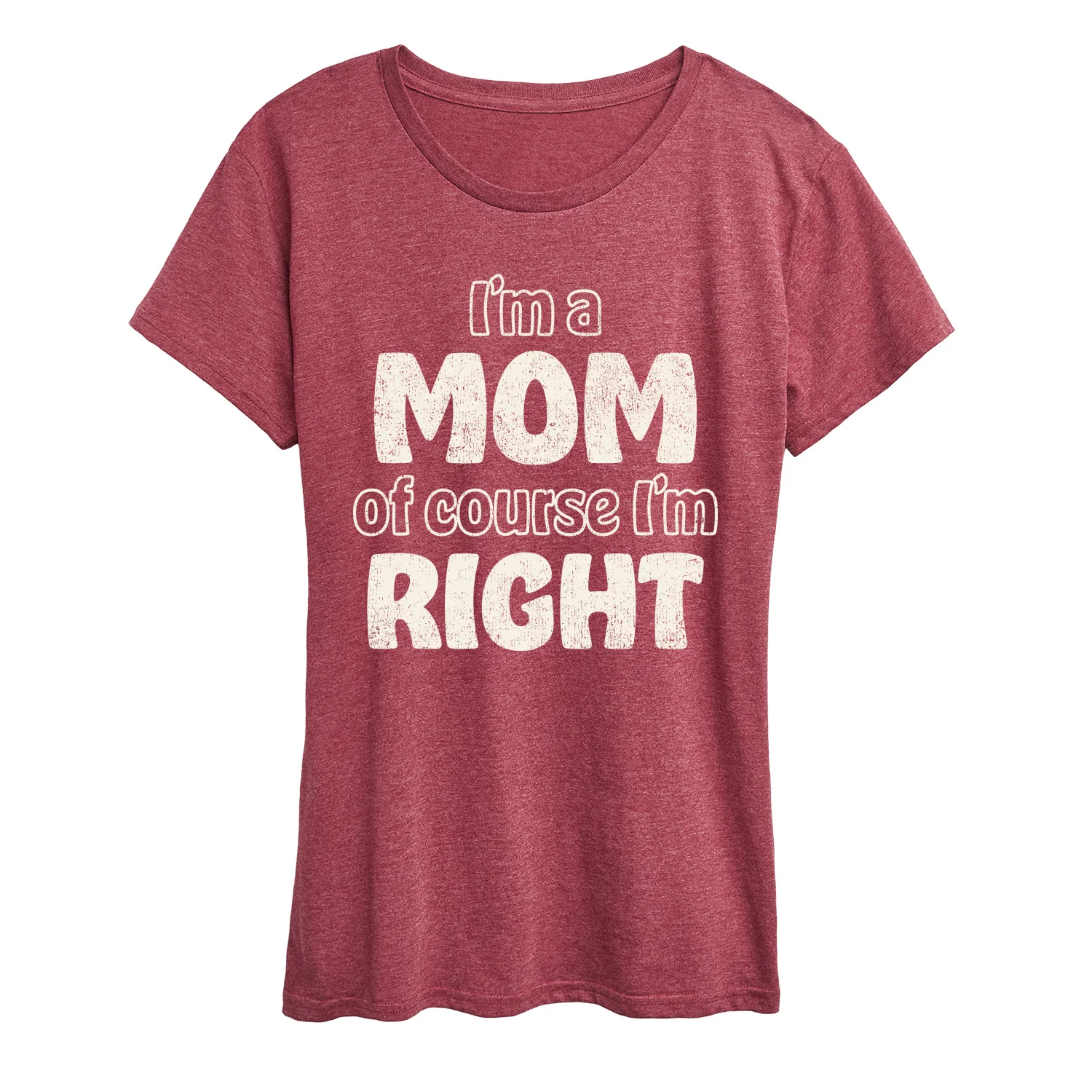 Instant Message - Mom Of Course I'm Right - Women's Short Sleeve Graphic T-Shirt - Image 11